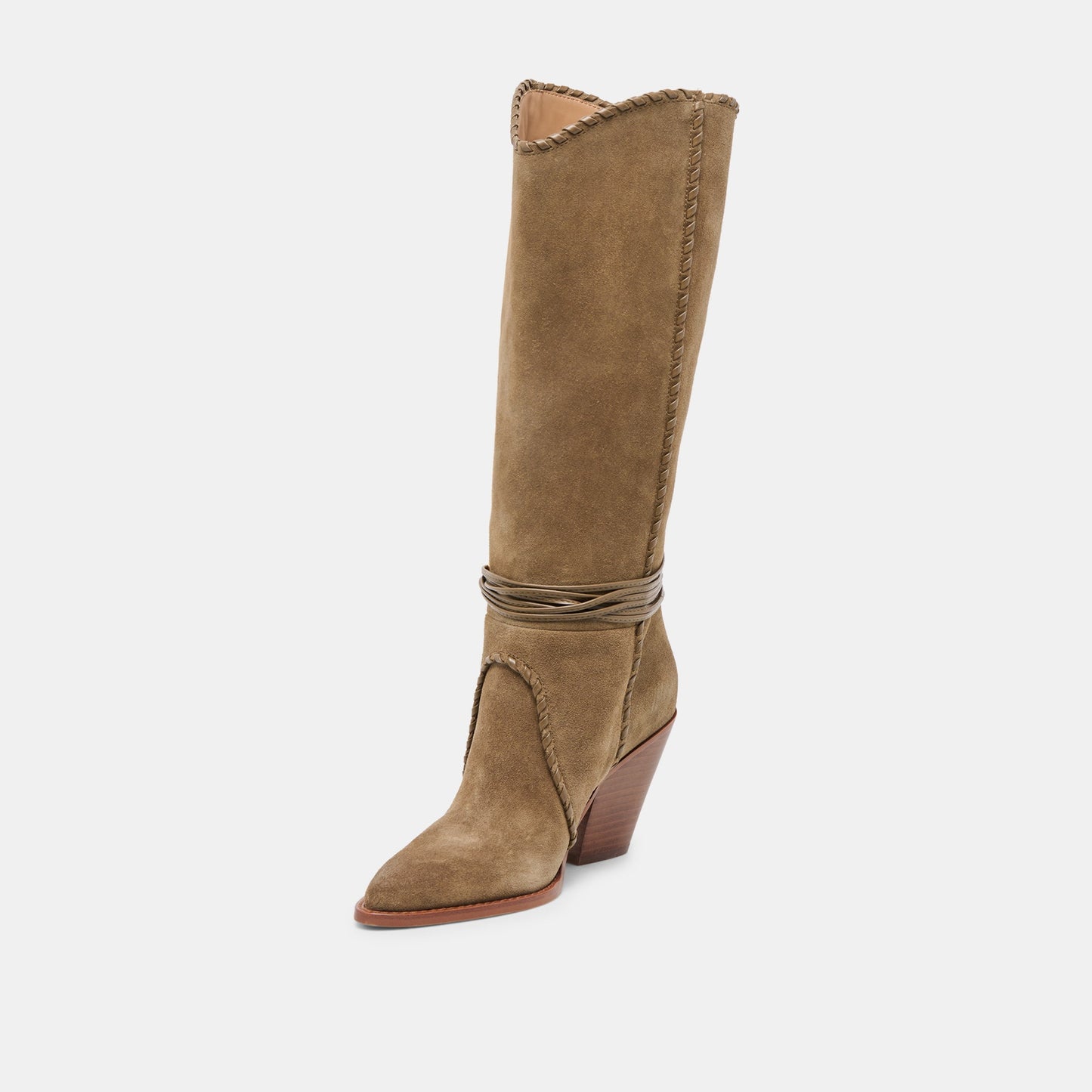 Jody Olive Suede Boots
