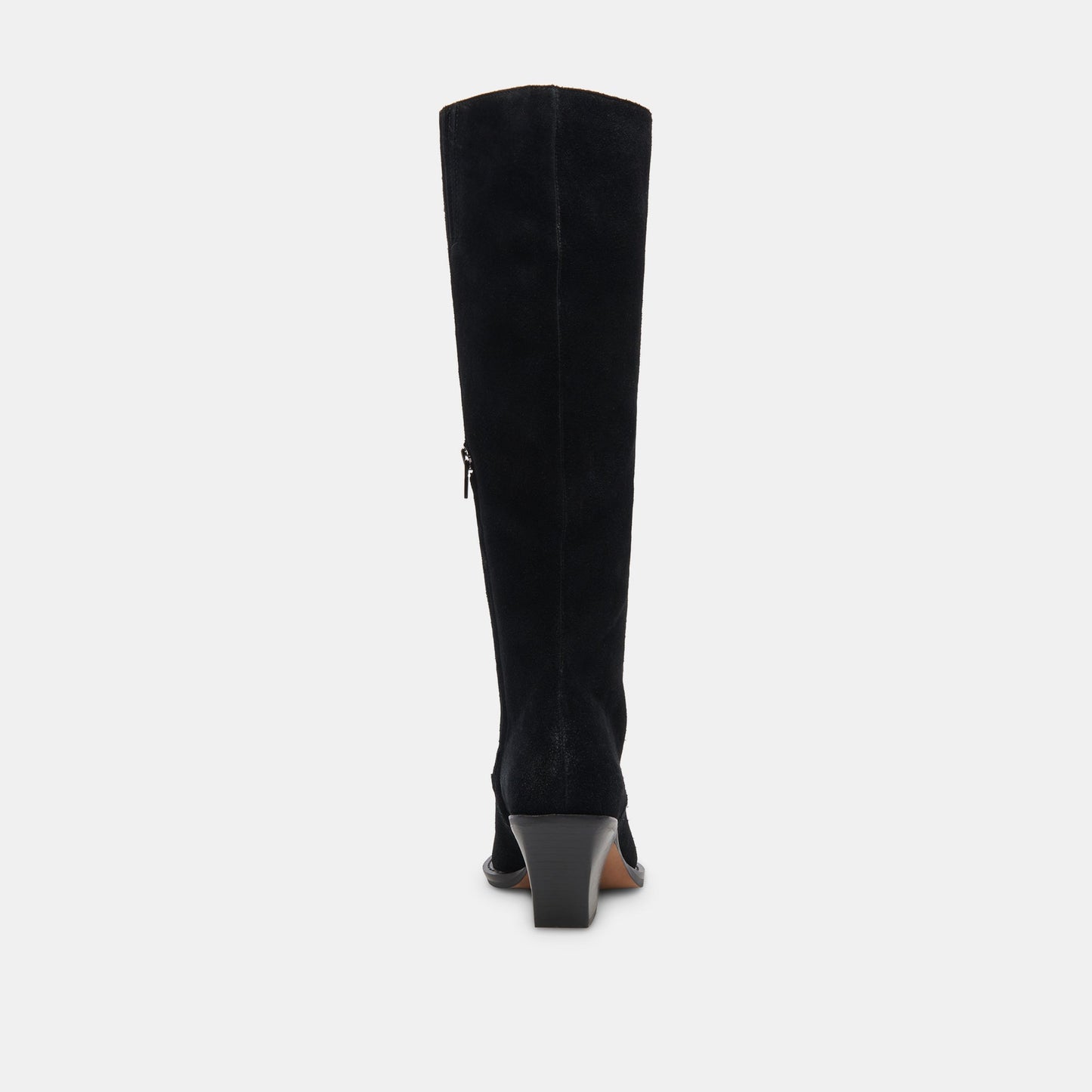 Raj Boots in Onyx Suede | Women's Onyx Suede Knee-High Boots
 – Dolce Vita