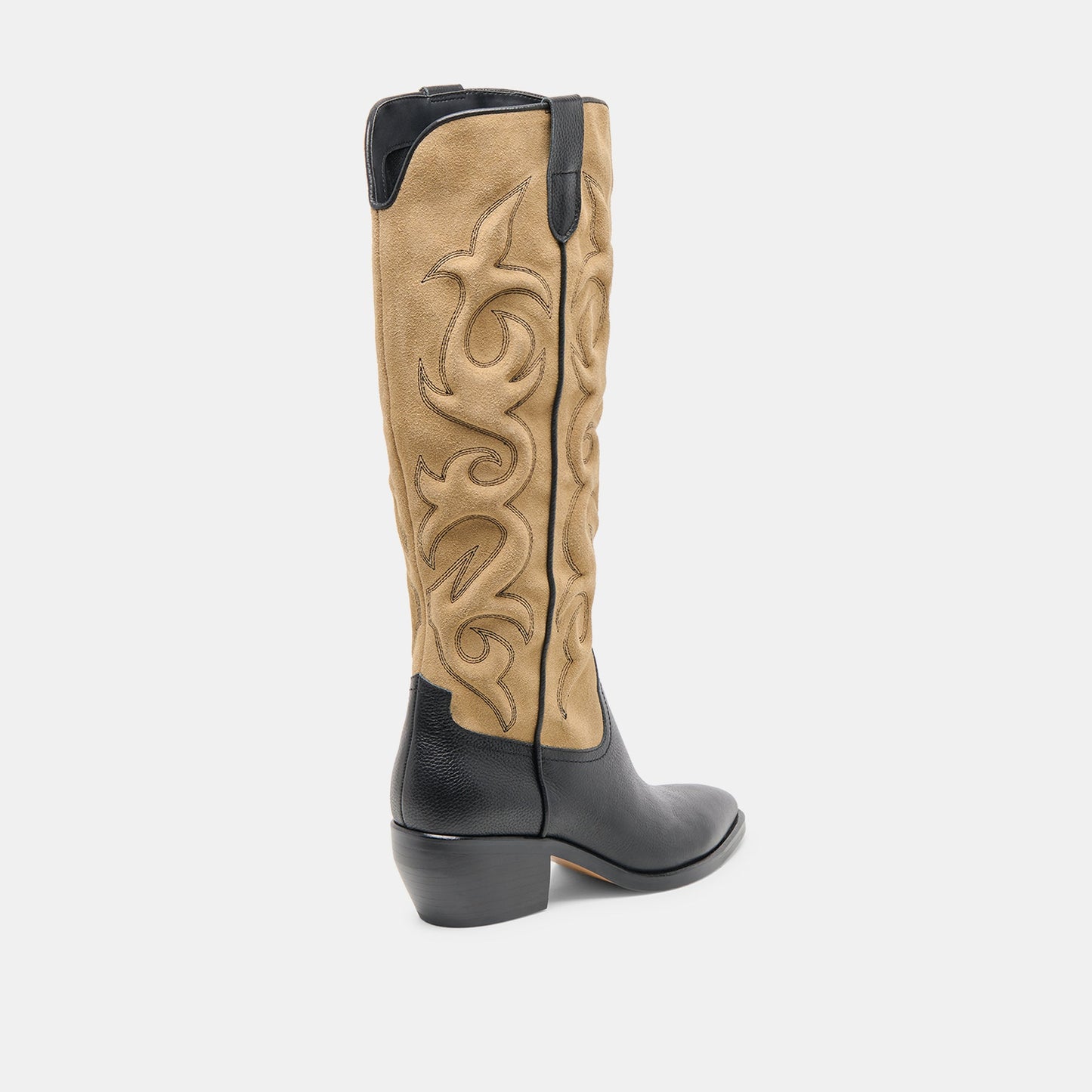 Mirla Black Multi Leather Boots