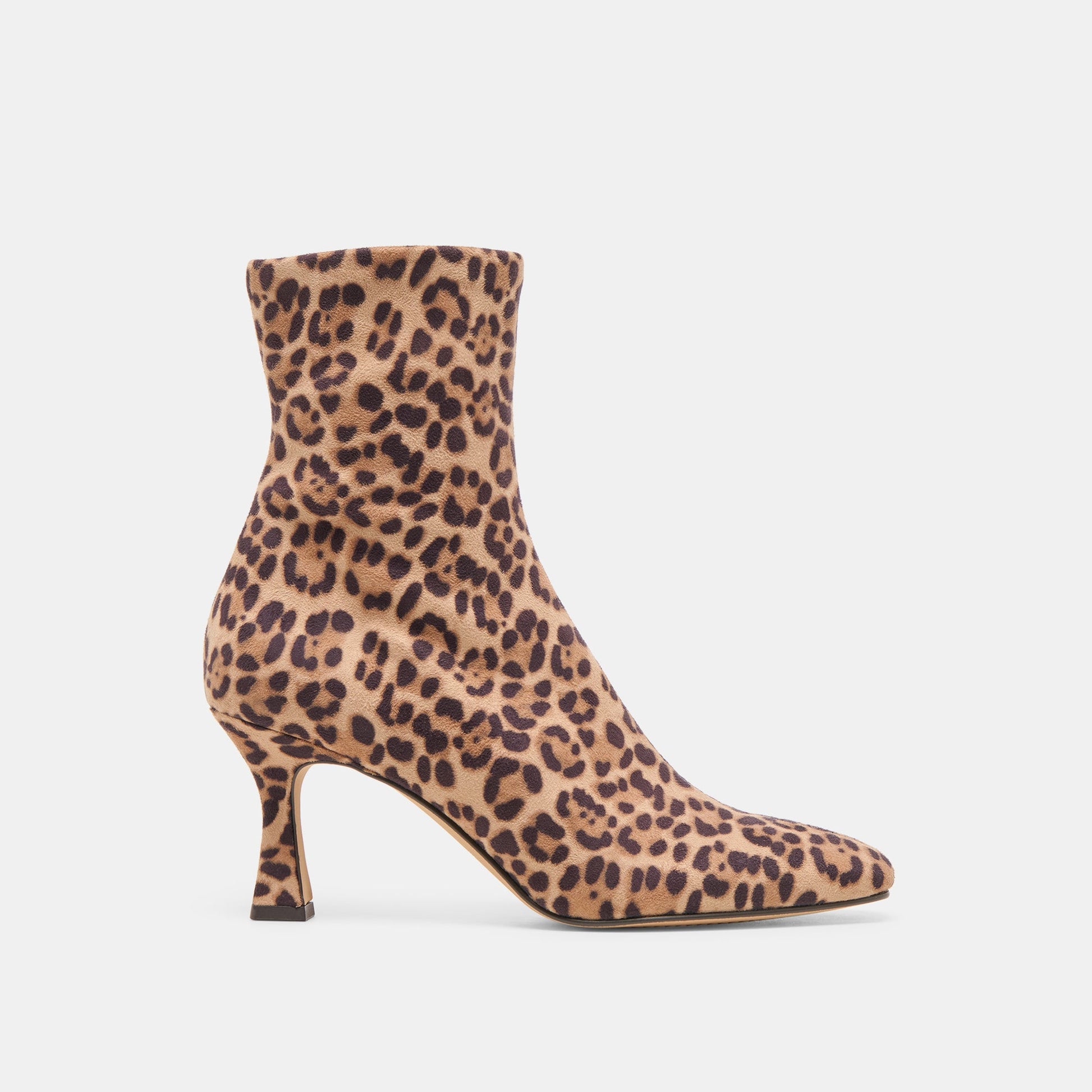 Glamor Dk Leopard Stella Suede Boots