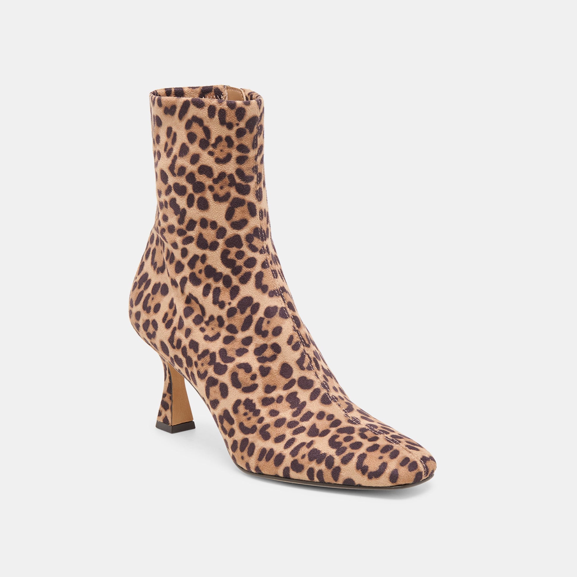 Glamor Dk Leopard Stella Suede Boots