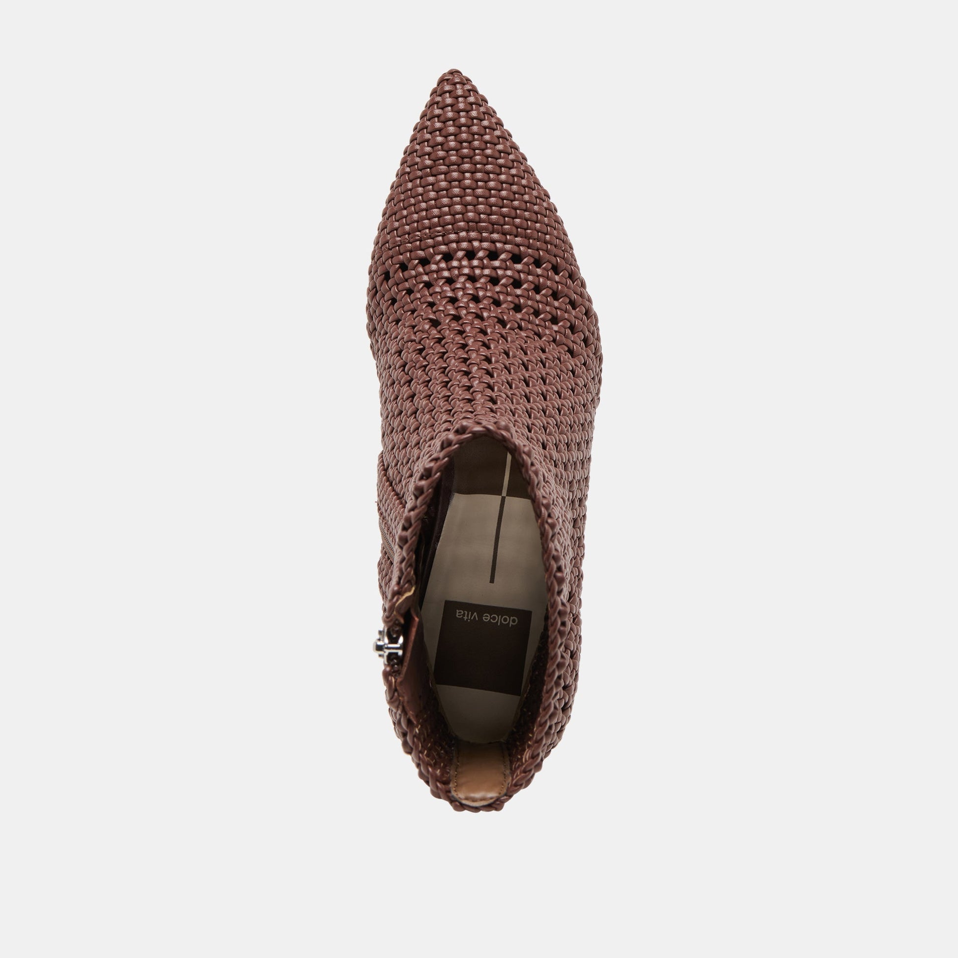 Embry Brown Woven Stella Booties