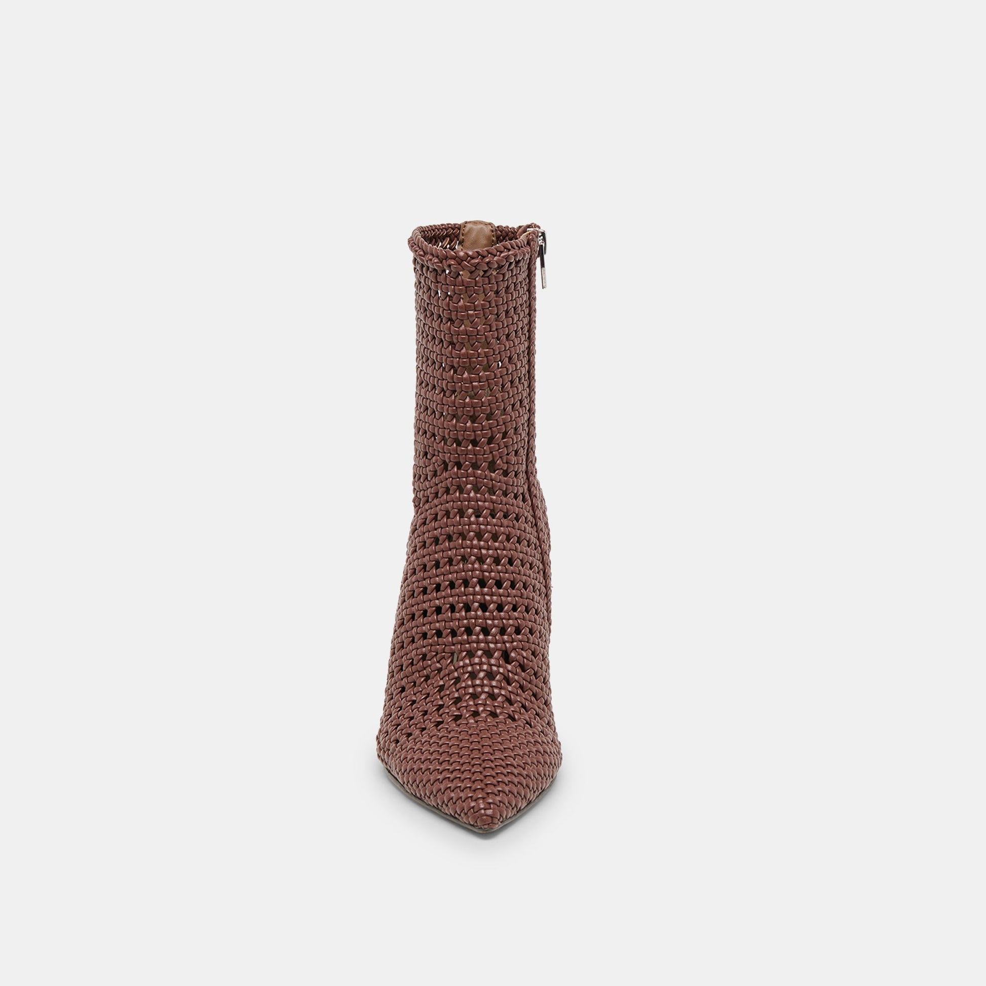Embry Brown Woven Stella Booties