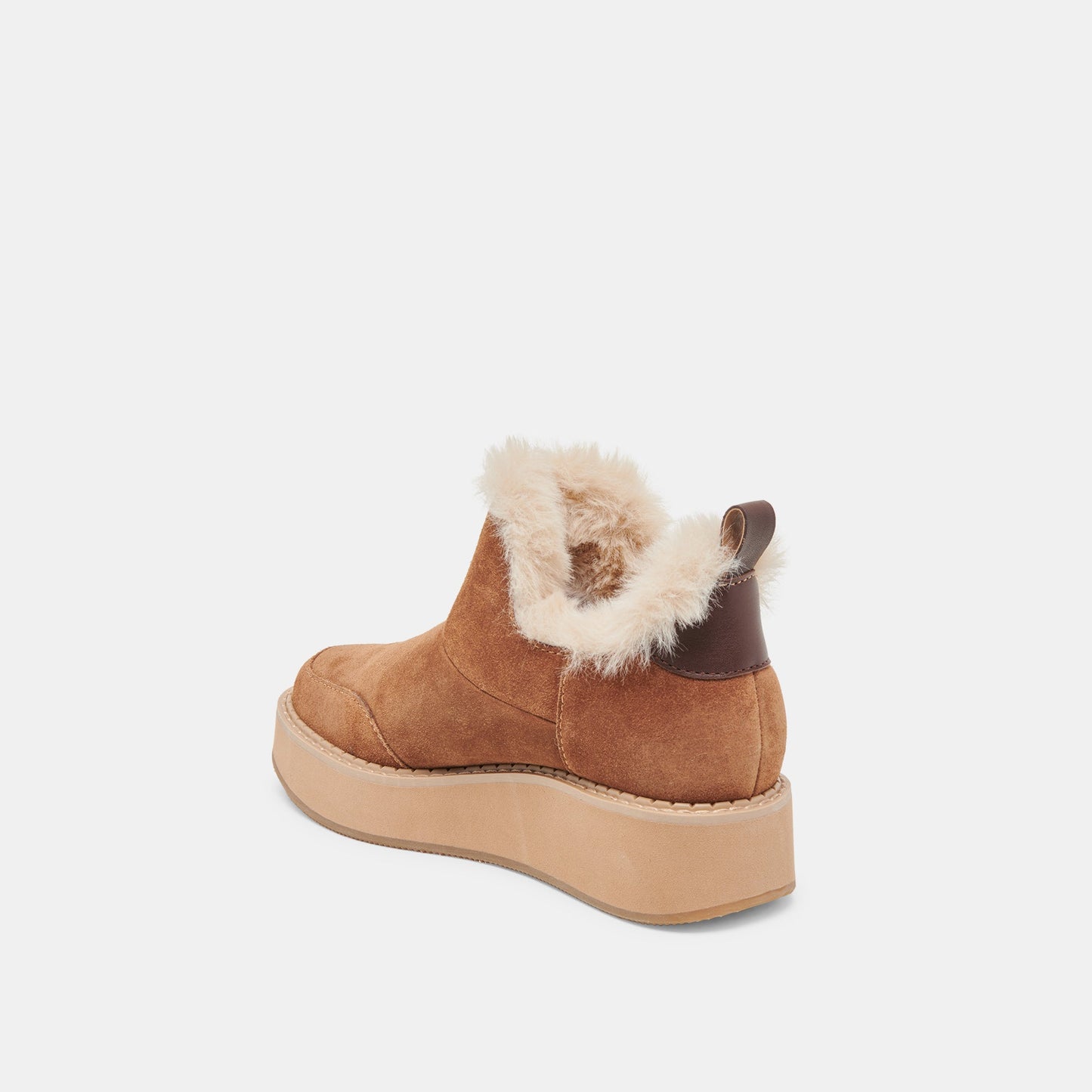ARDY PLUSH H2O BOOTIES PECAN SUEDE
 – Dolce Vita