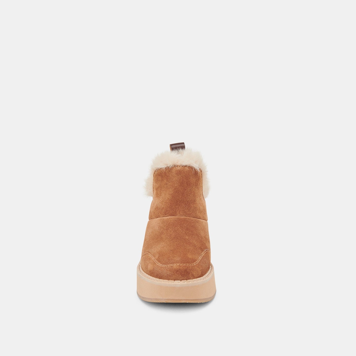 ARDY PLUSH H2O BOOTIES PECAN SUEDE
 – Dolce Vita
