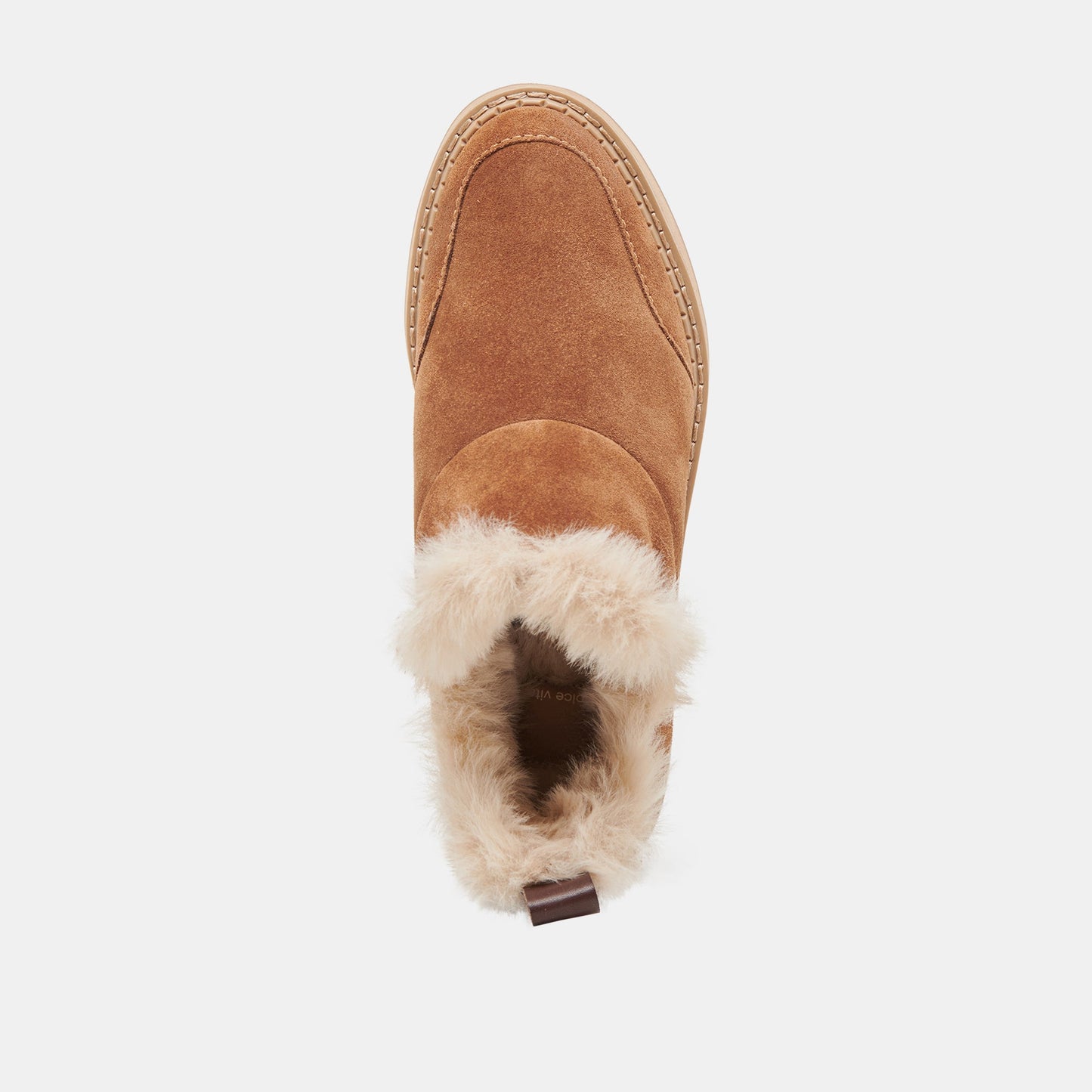 ARDY PLUSH H2O BOOTIES PECAN SUEDE
 – Dolce Vita