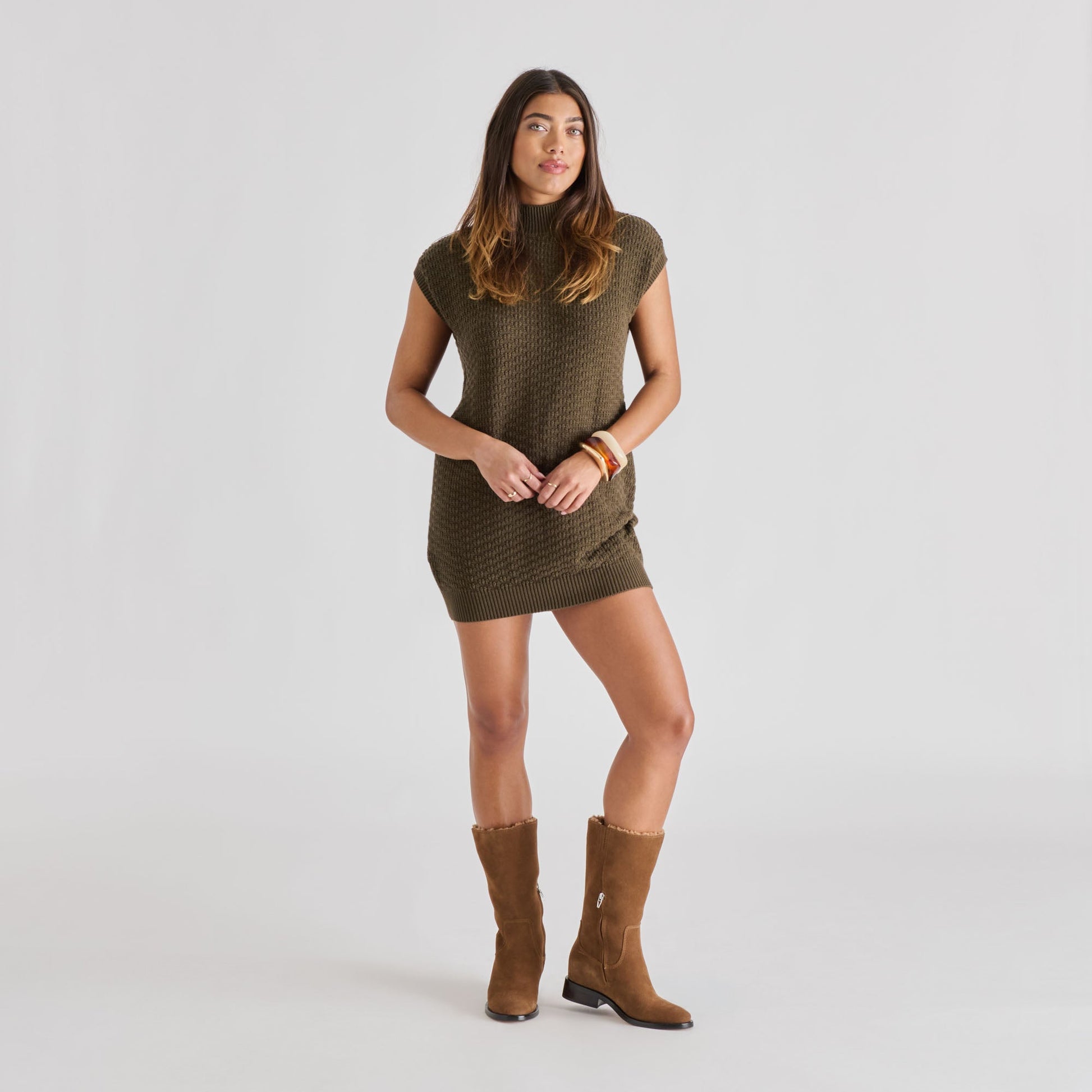 Kedra H2O Chestnut Suede Boots | Doice Vita
 – Dolce Vita