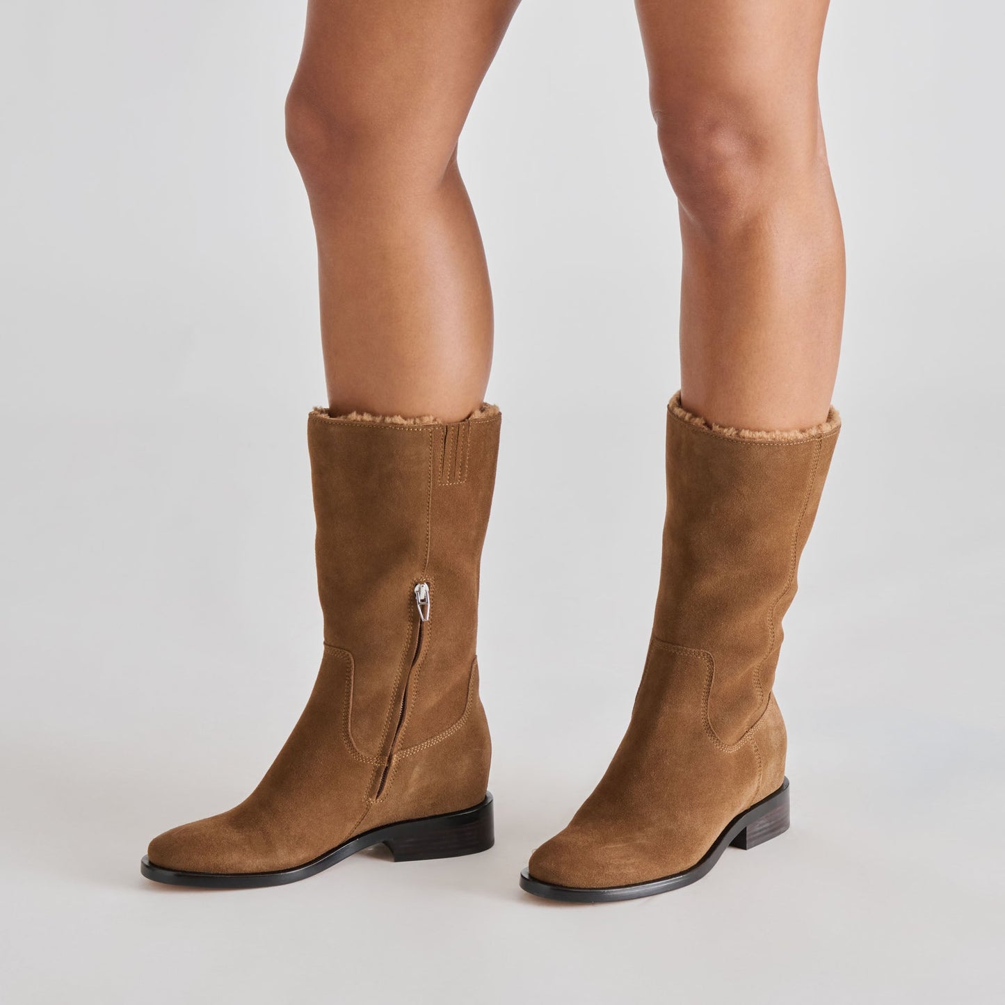 Kedra H2O Chestnut Suede Boots | Doice Vita
 – Dolce Vita