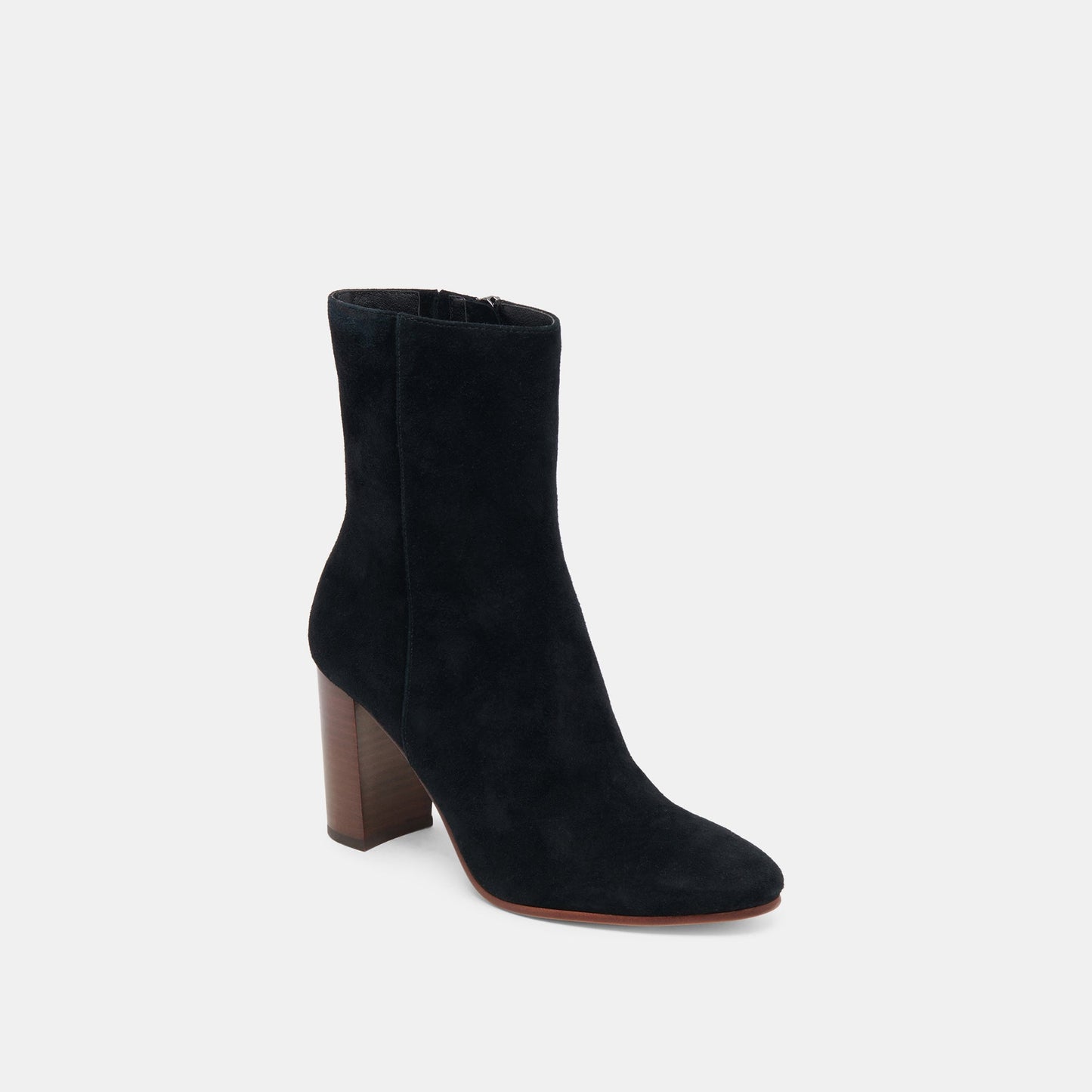 SUZY BOOTIES ONYX SUEDE
 – Dolce Vita