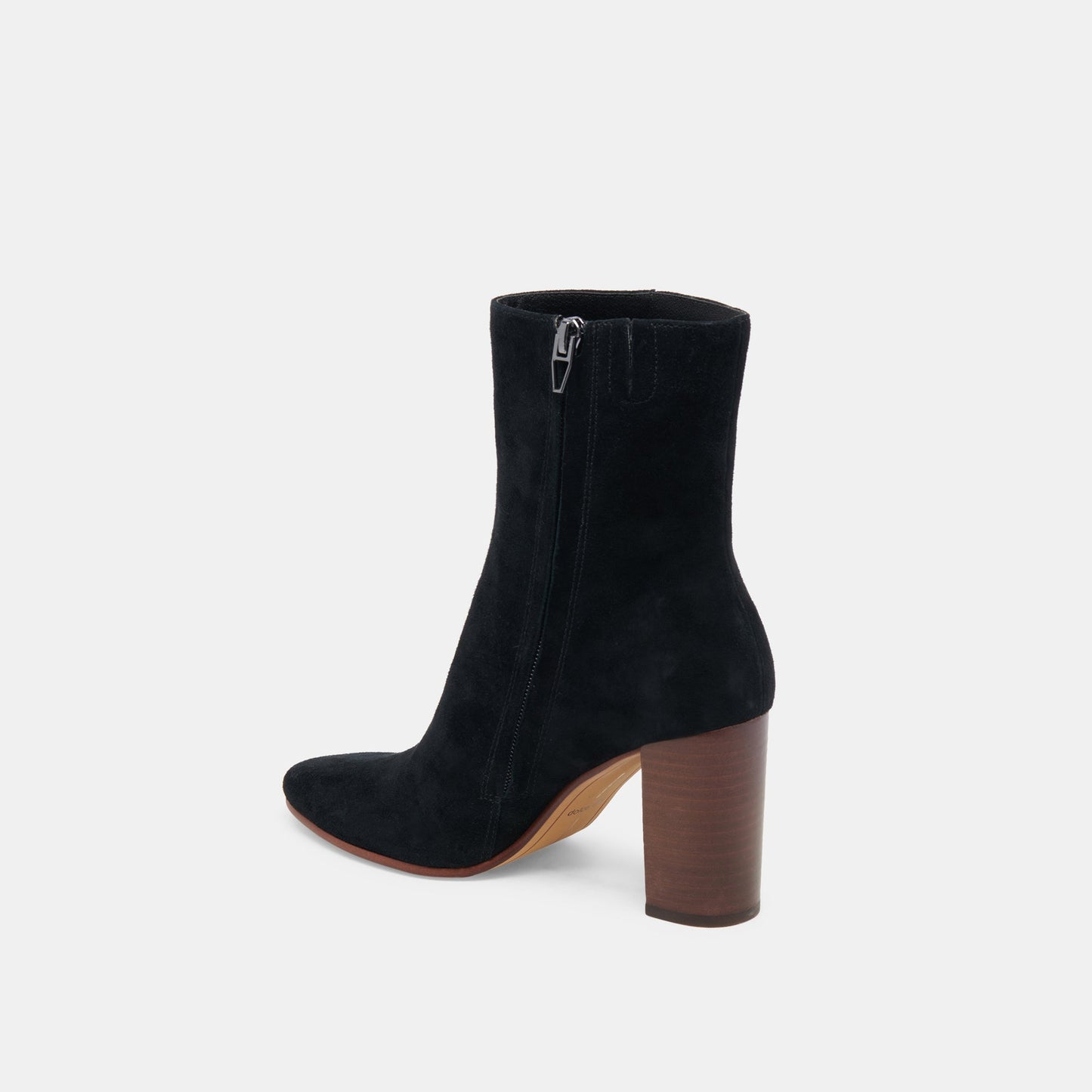 SUZY BOOTIES ONYX SUEDE
 – Dolce Vita