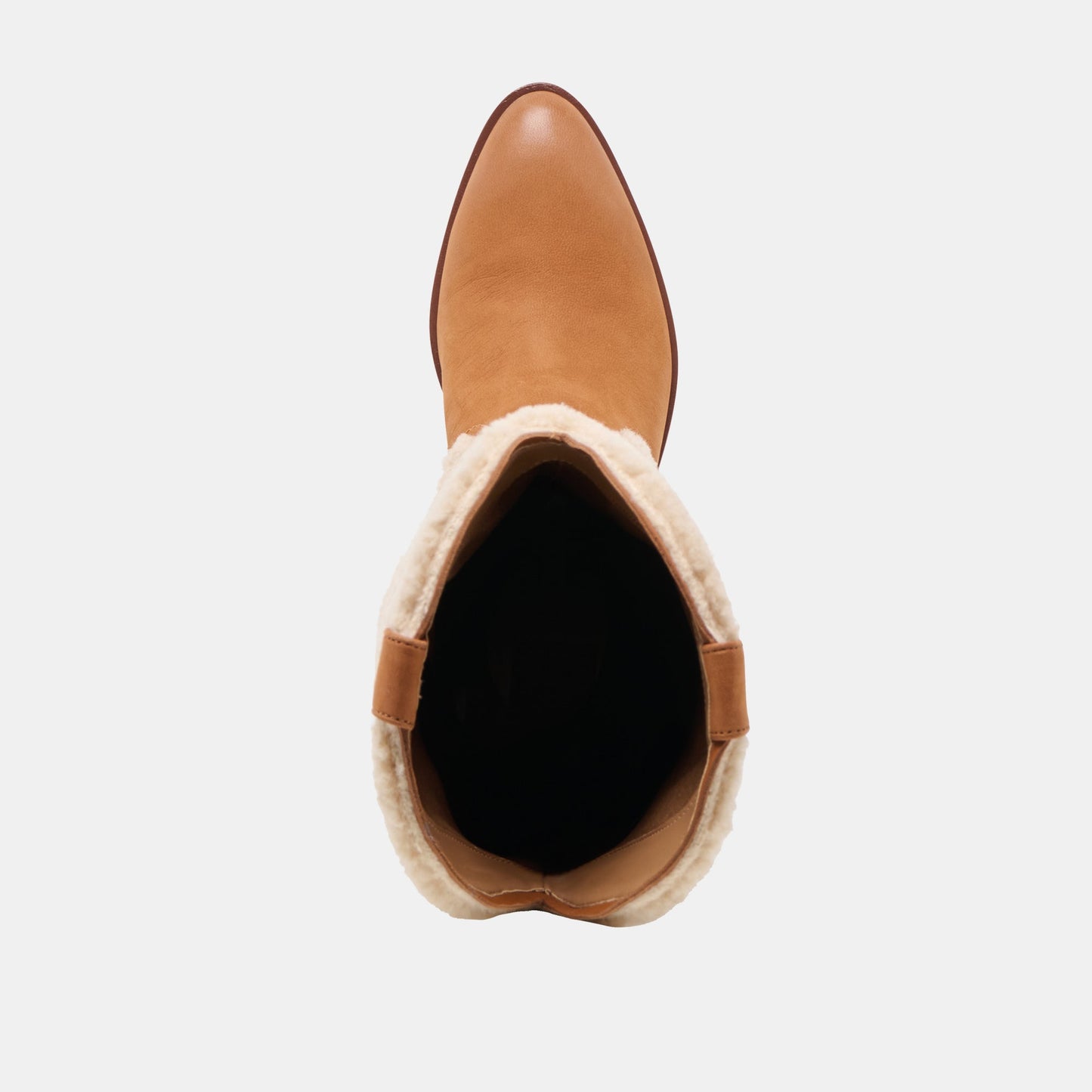 Mykel Plush Caramel Nubuck Boots