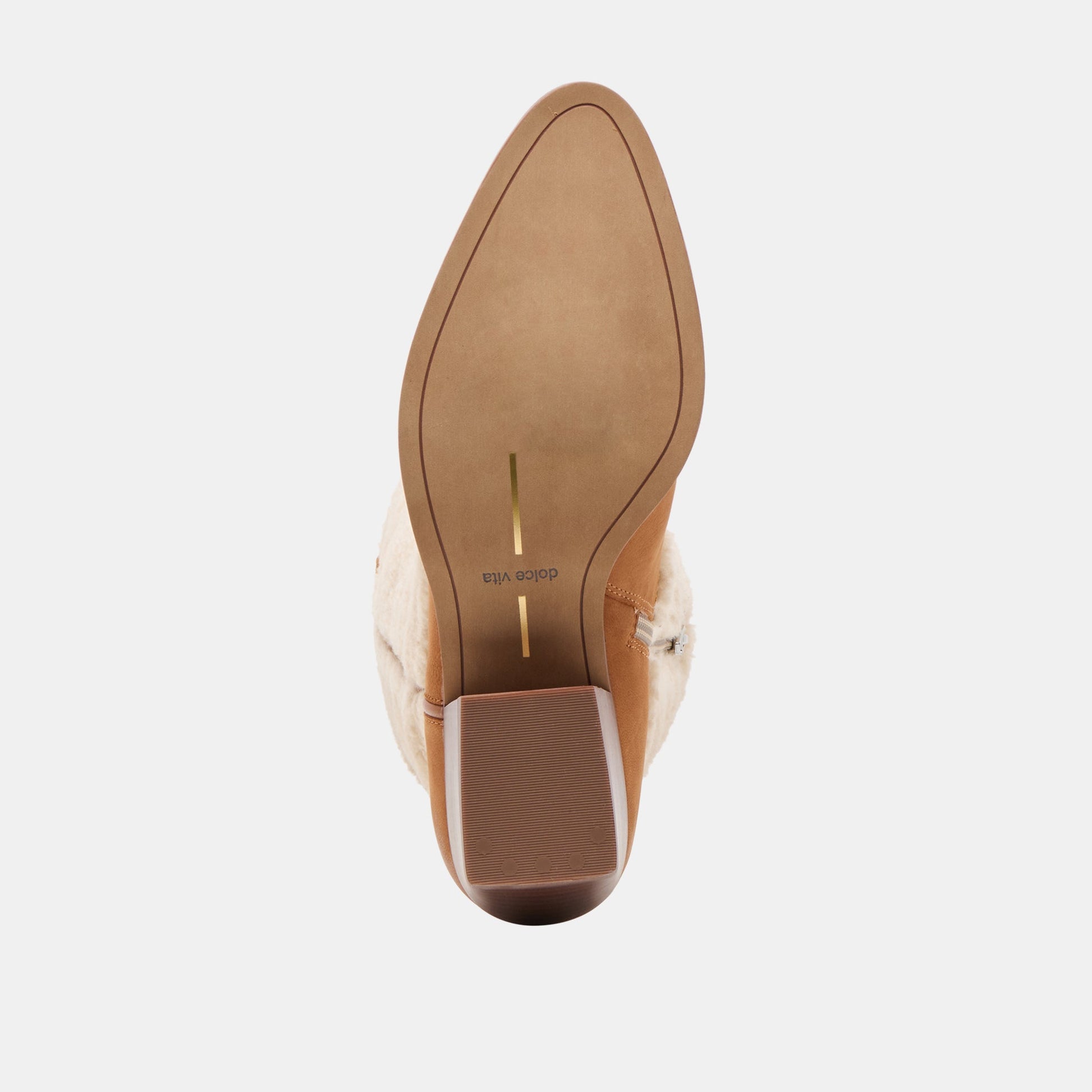 Mykel Plush Caramel Nubuck Boots
