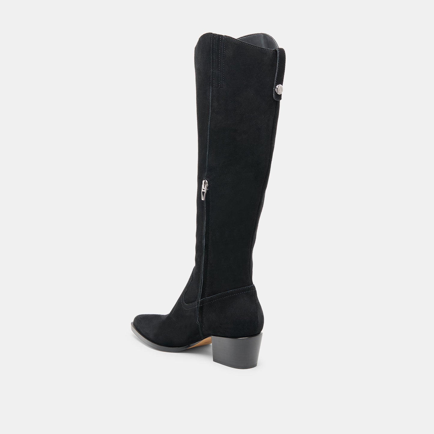 Virona H2O Waterproof Onyx Suede Wide Calf Boots