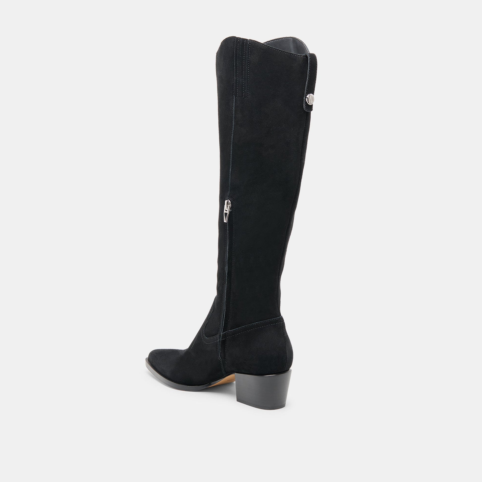 Virona H2O Waterproof Onyx Suede Wide Calf Boots