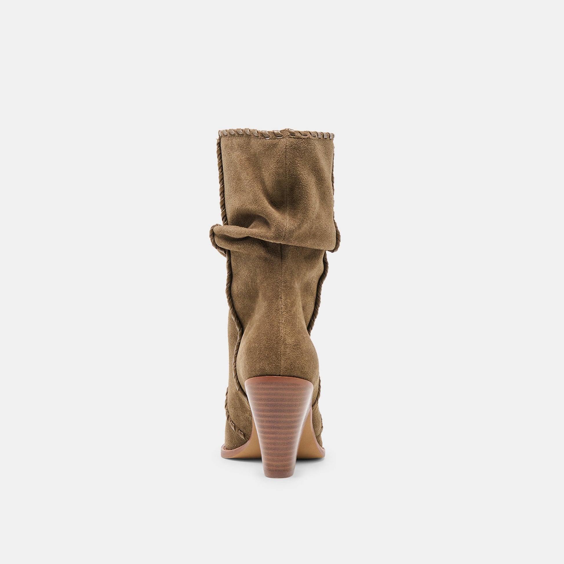 Julith Olive Suede Boots