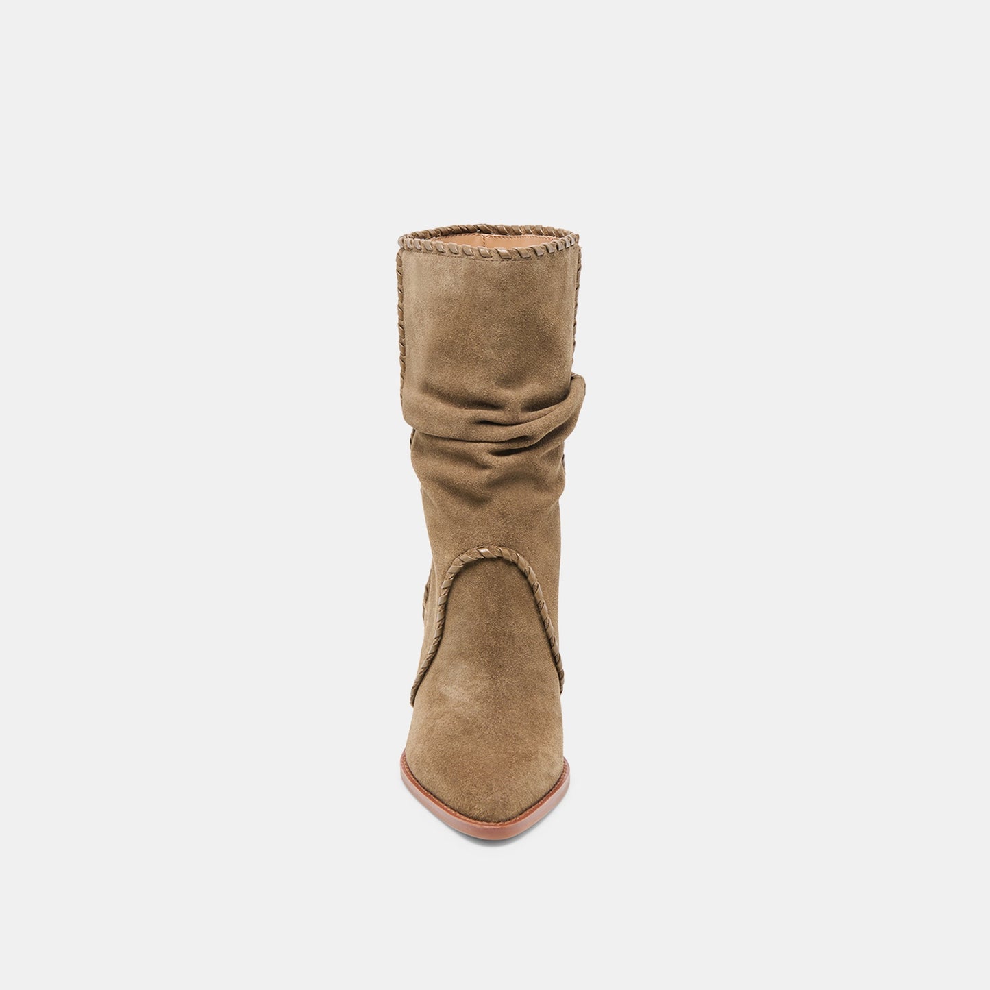 Julith Olive Suede Boots