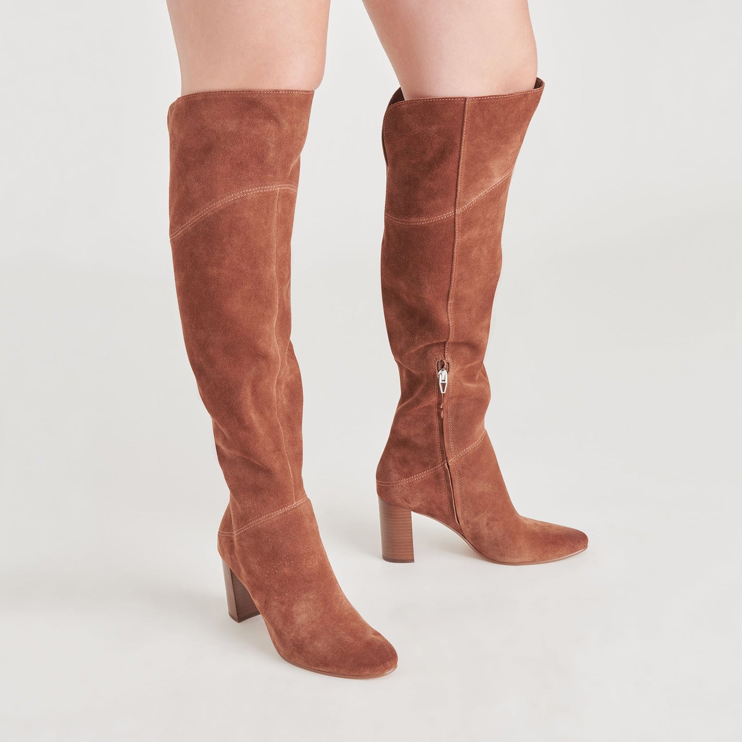 SURY BOOTS DARK SADDLE SUEDE
 – Dolce Vita