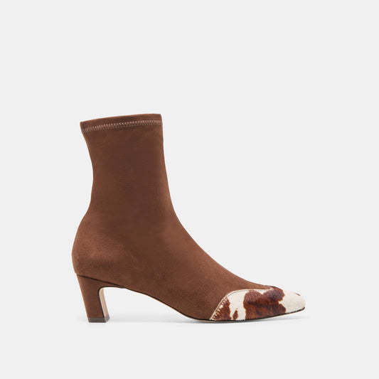 Anika Dk Brown Multi Stella Suede Boots