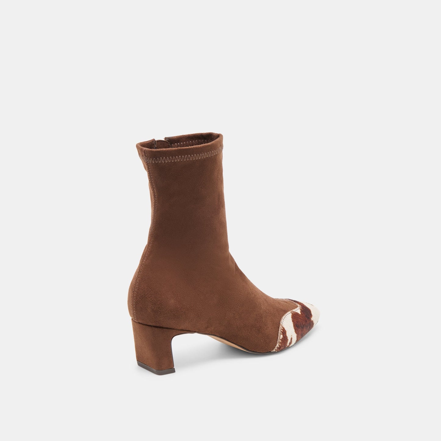 Anika Dk Brown Multi Stella Suede Boots