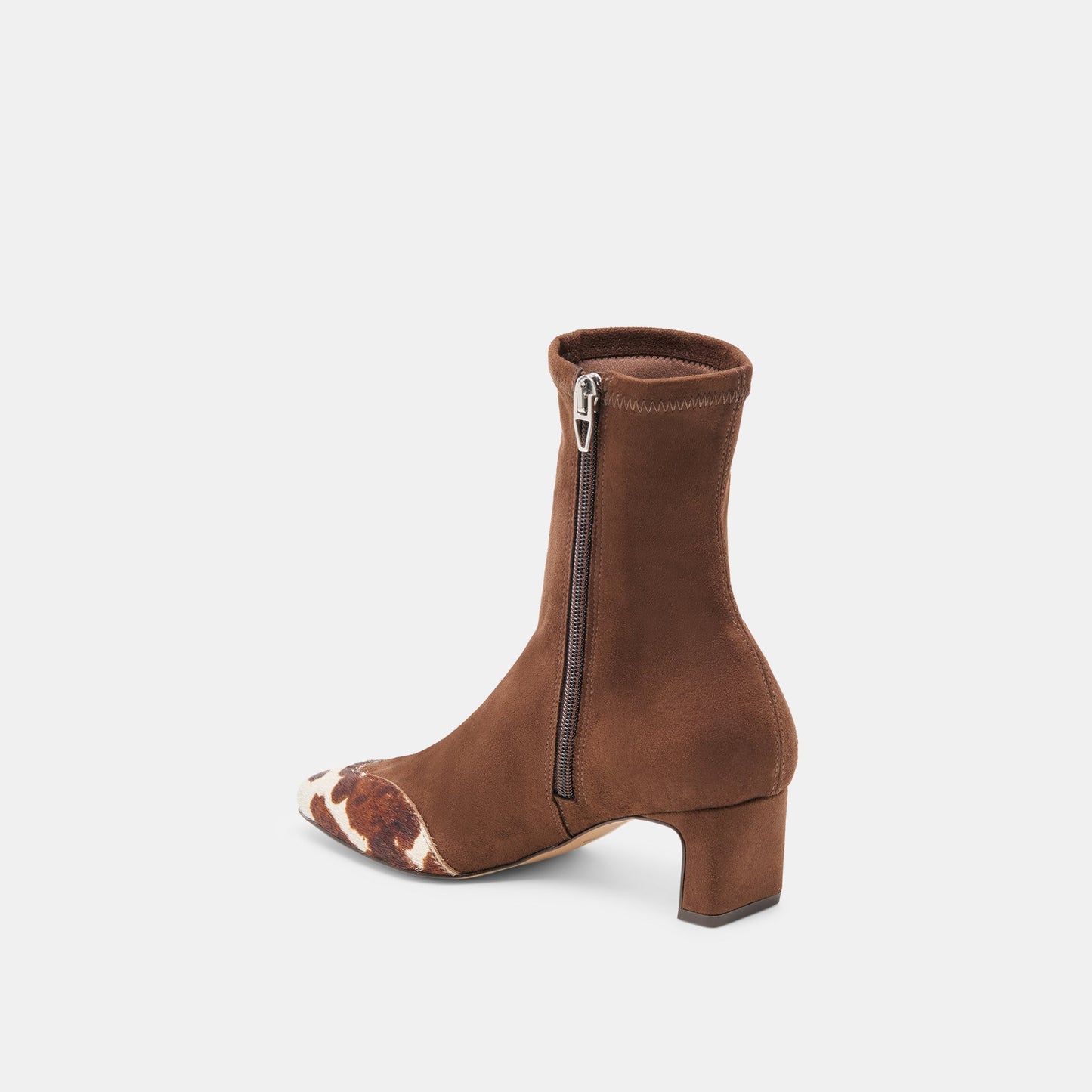 Anika Dk Brown Multi Stella Suede Boots