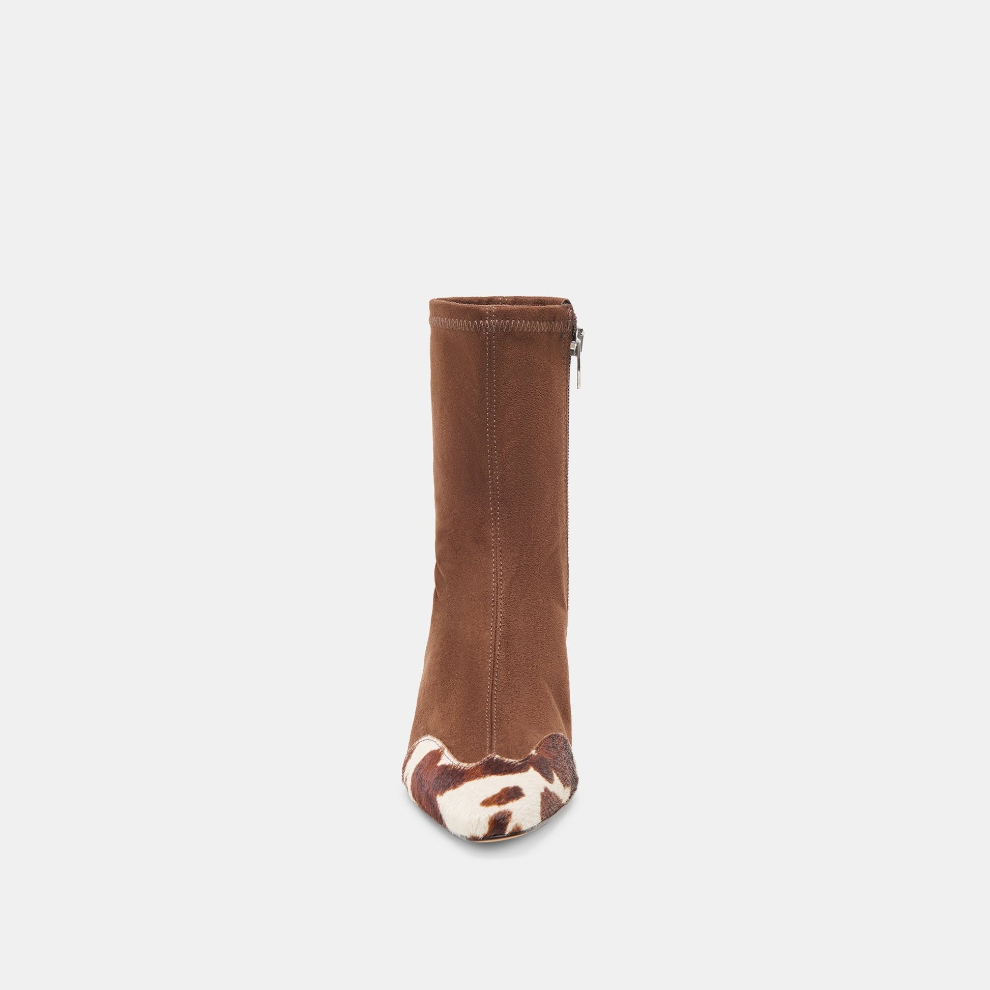 Anika Dk Brown Multi Stella Suede Boots