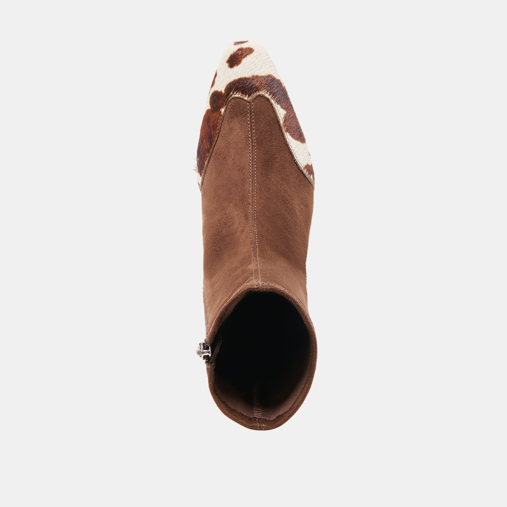 Anika Dk Brown Multi Stella Suede Boots