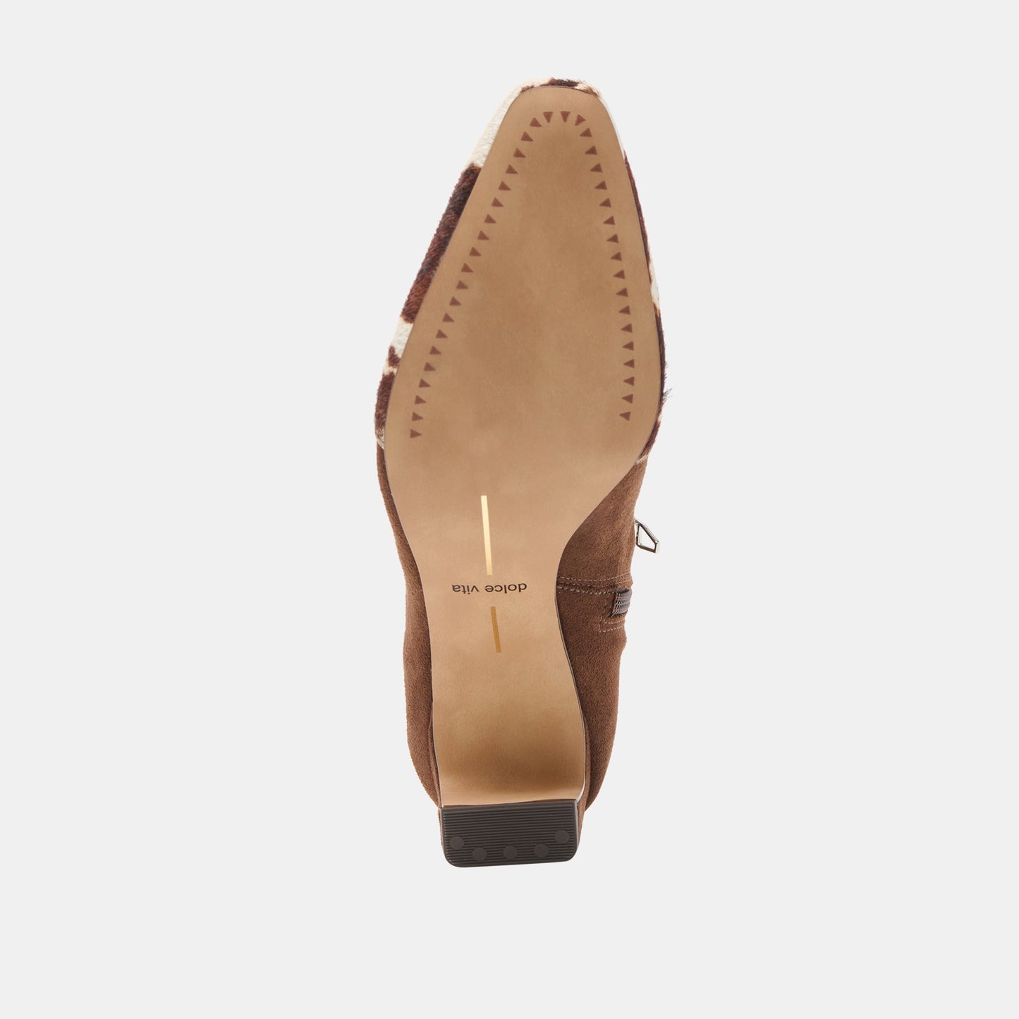 Anika Dk Brown Multi Stella Suede Boots