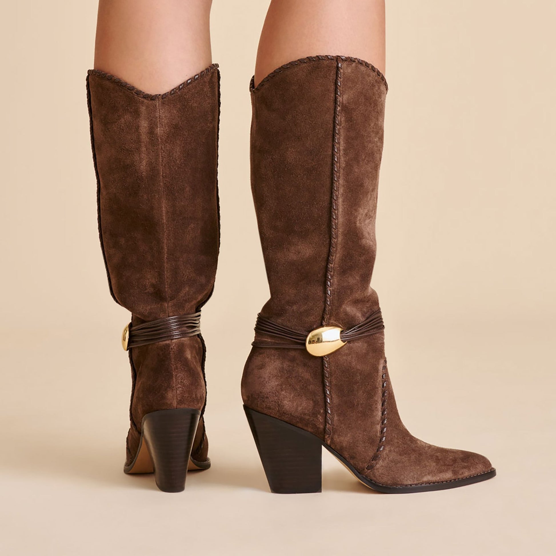 Jody Dk Brown Suede Boots