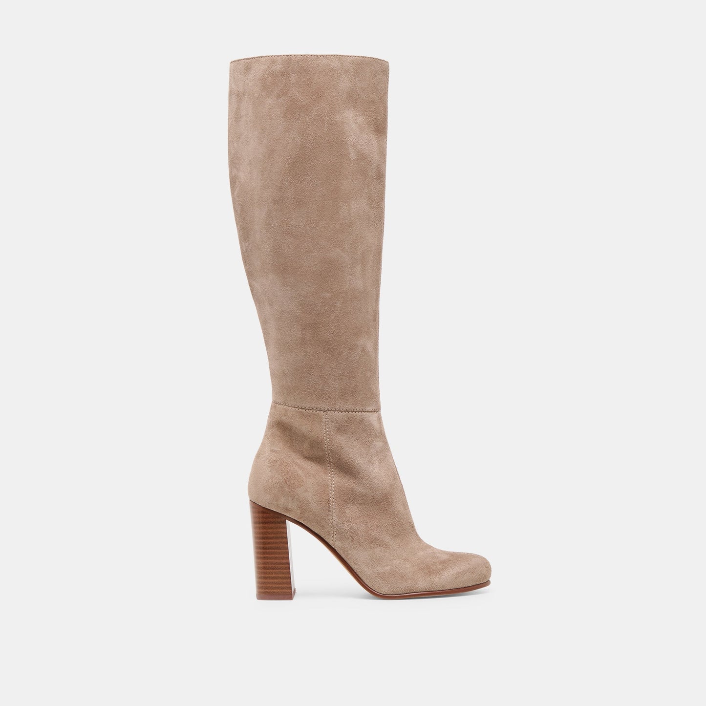 Hudsin Wide Calf Barley Suede Boots