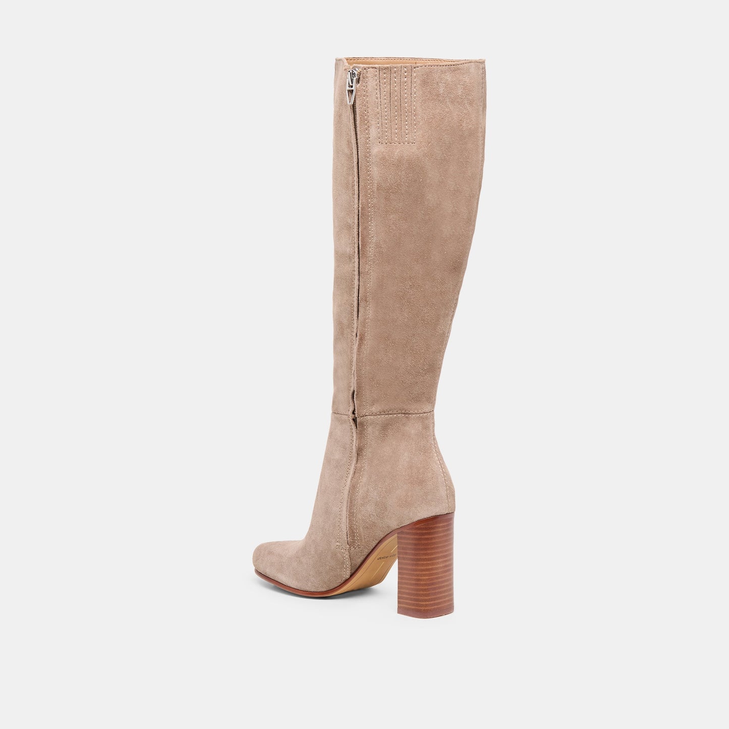 Hudsin Wide Calf Barley Suede Boots