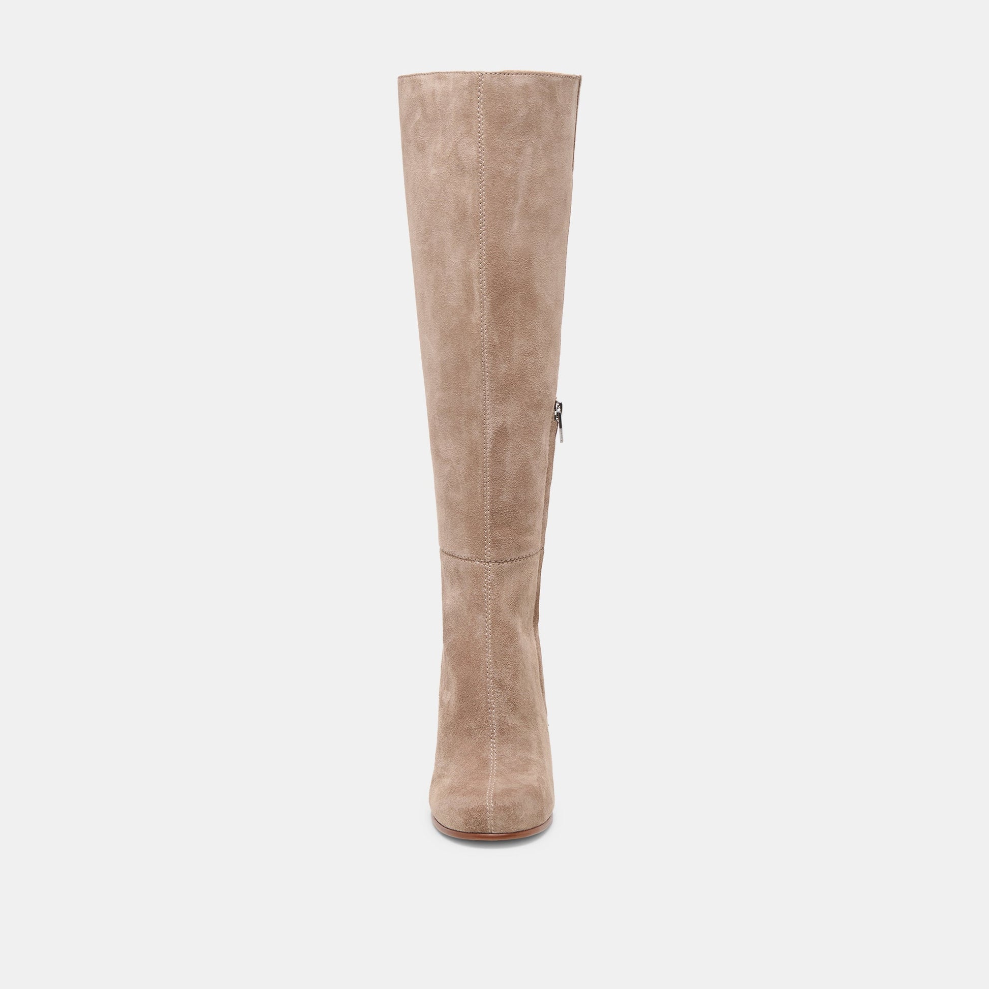 Hudsin Wide Calf Barley Suede Boots