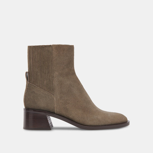Linny H2O Wide Boots Olive Suede | Women's Olive Waterproof Boots
 – Dolce Vita