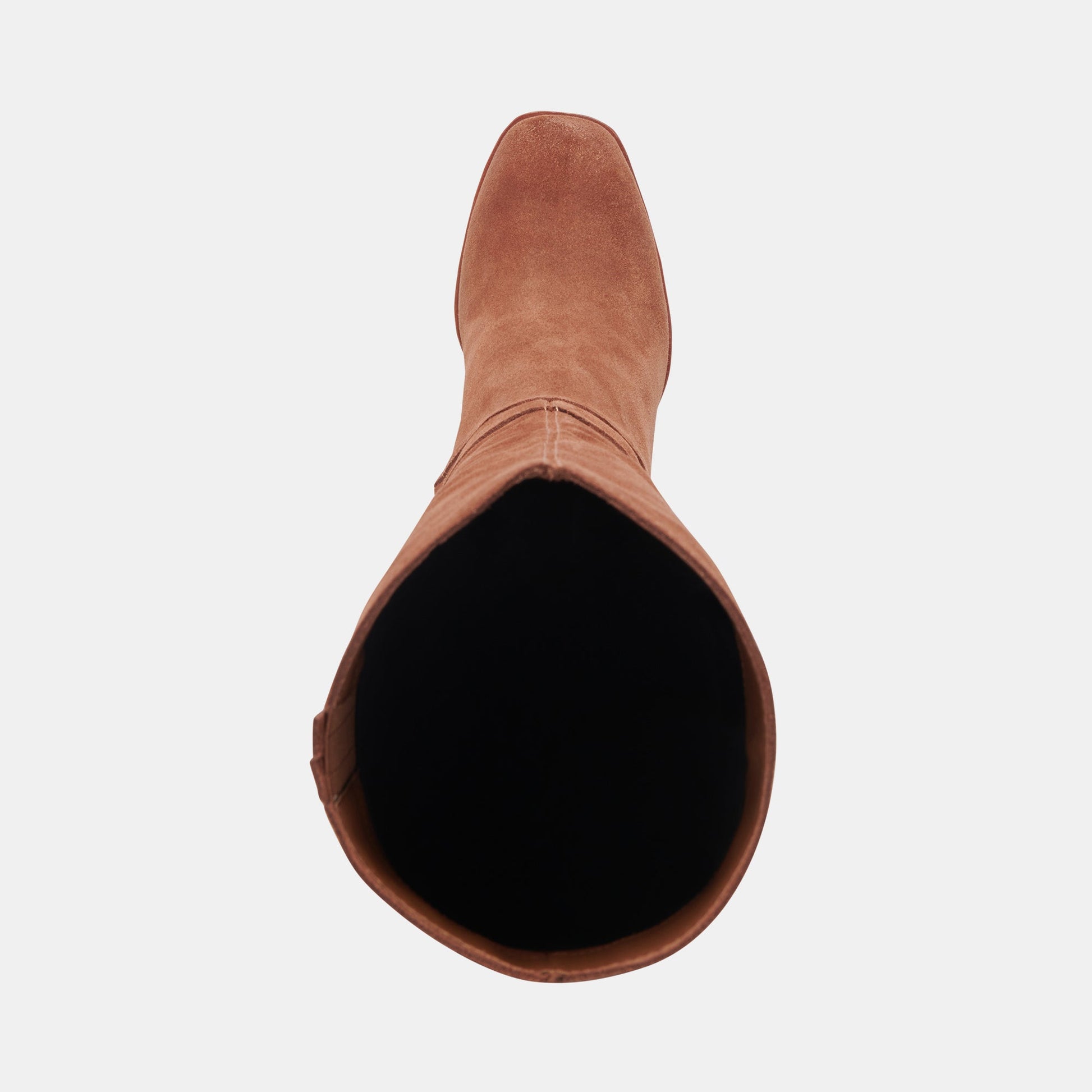 FYNN Wide Calf Boots DK Brown Suede | Brown Suede Knee-High Boots
 – Dolce Vita