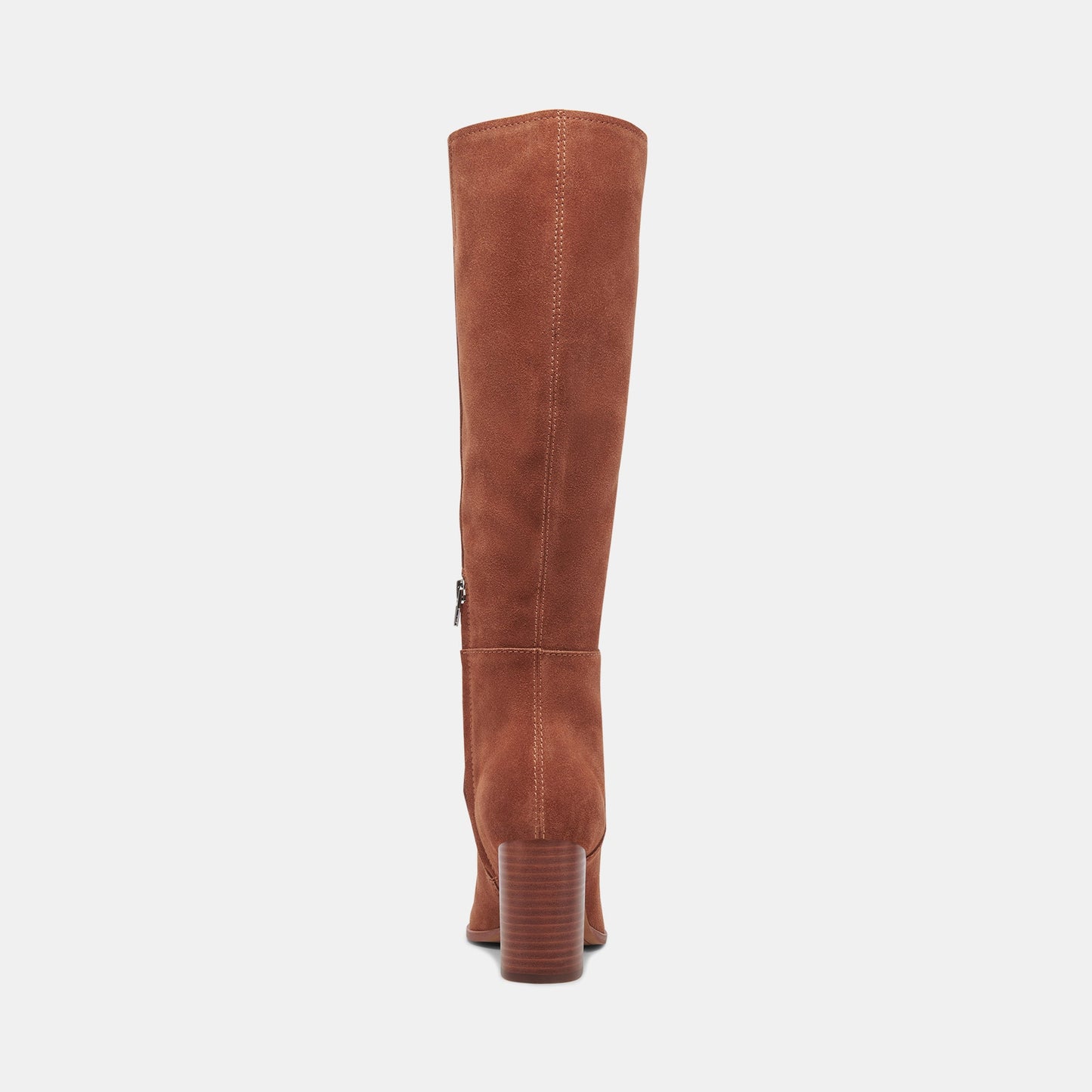FYNN Wide Calf Boots DK Brown Suede | Brown Suede Knee-High Boots
 – Dolce Vita
