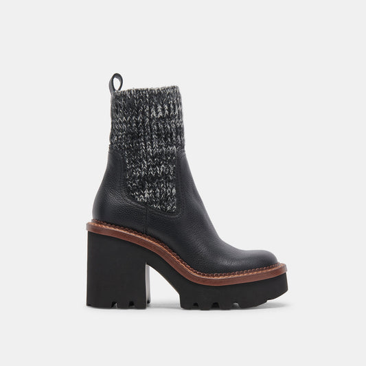 DRAGO BOOTS BLACK LEATHER
 – Dolce Vita