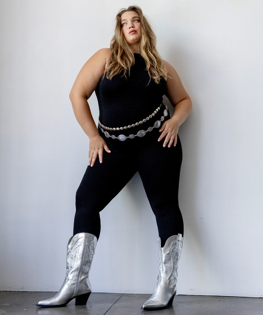 Ryland Extra Wide Calf Silver Boots | Distressed Leather Boots
 – Dolce Vita