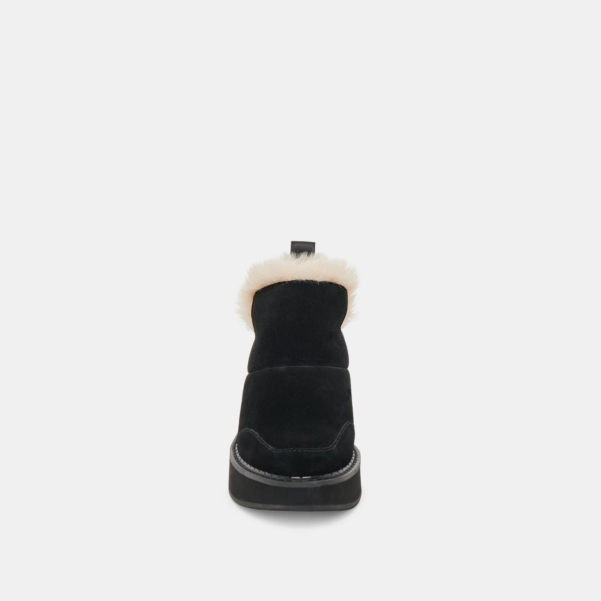 Ardy Plush H2O Waterproof Onyx Suede Booties