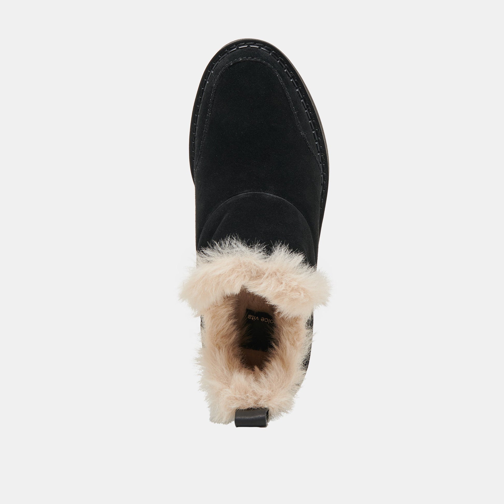 Ardy Plush H2O Waterproof Onyx Suede Booties
