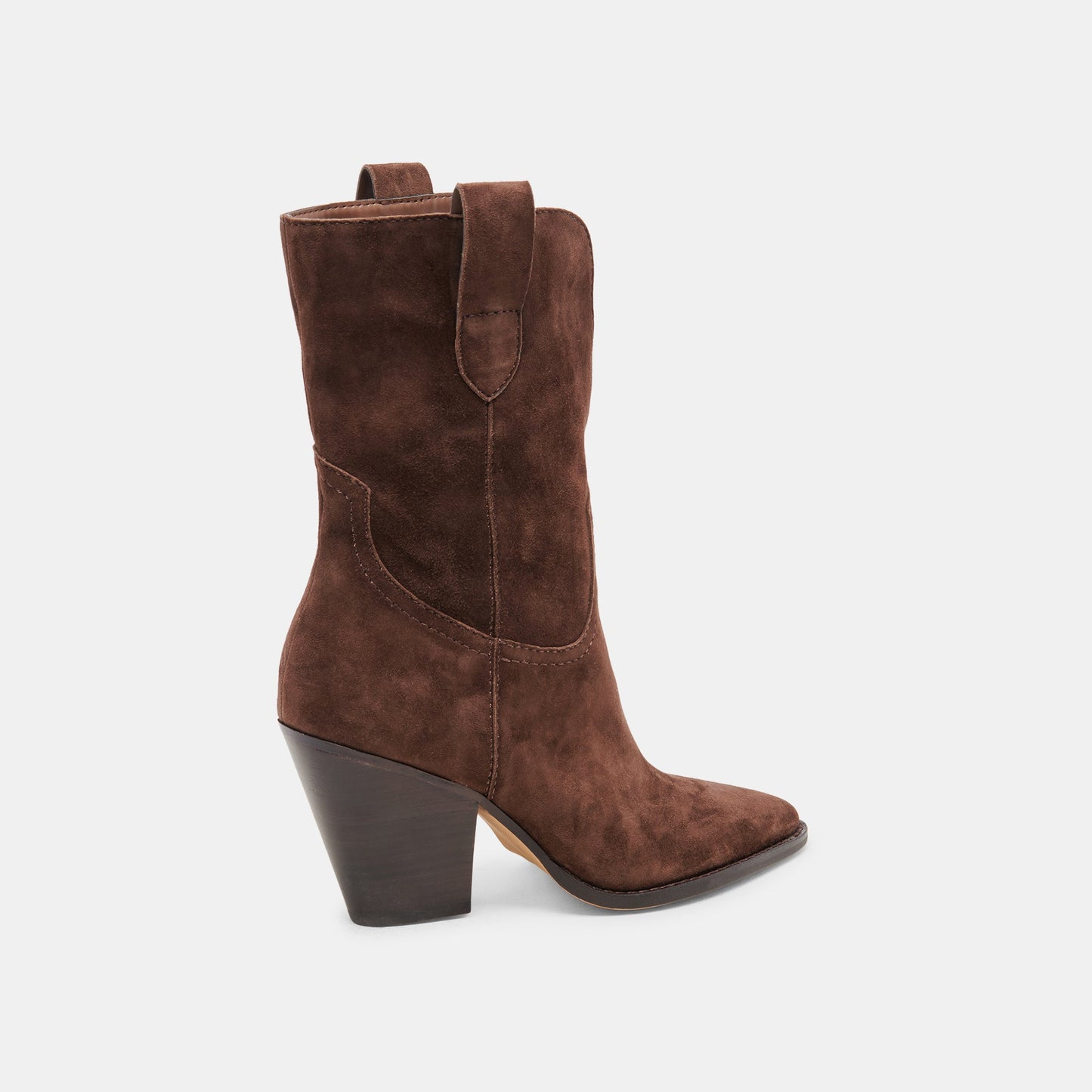 JESSEY BOOTS DK BROWN SUEDE
 – Dolce Vita
