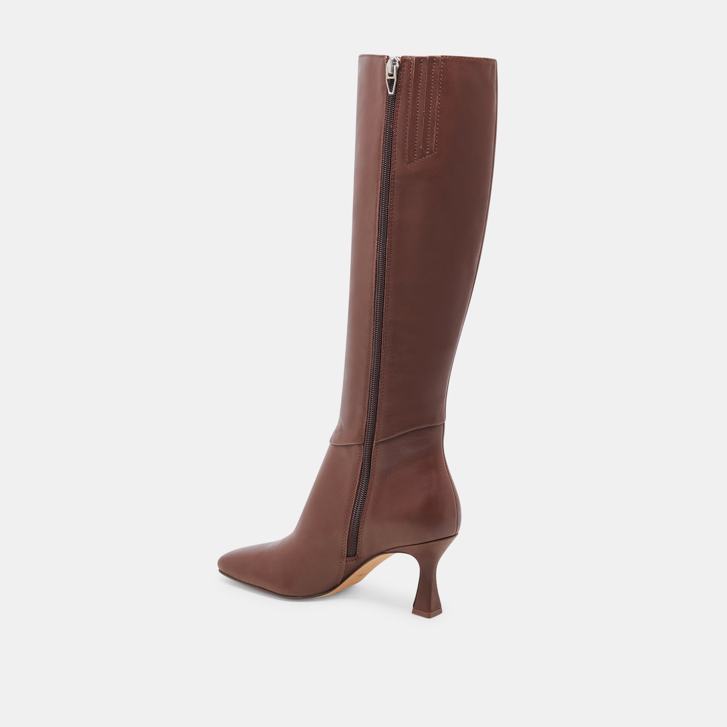 GYRA WIDE CALF BOOTS CHOCOLATE LEATHER
 – Dolce Vita
