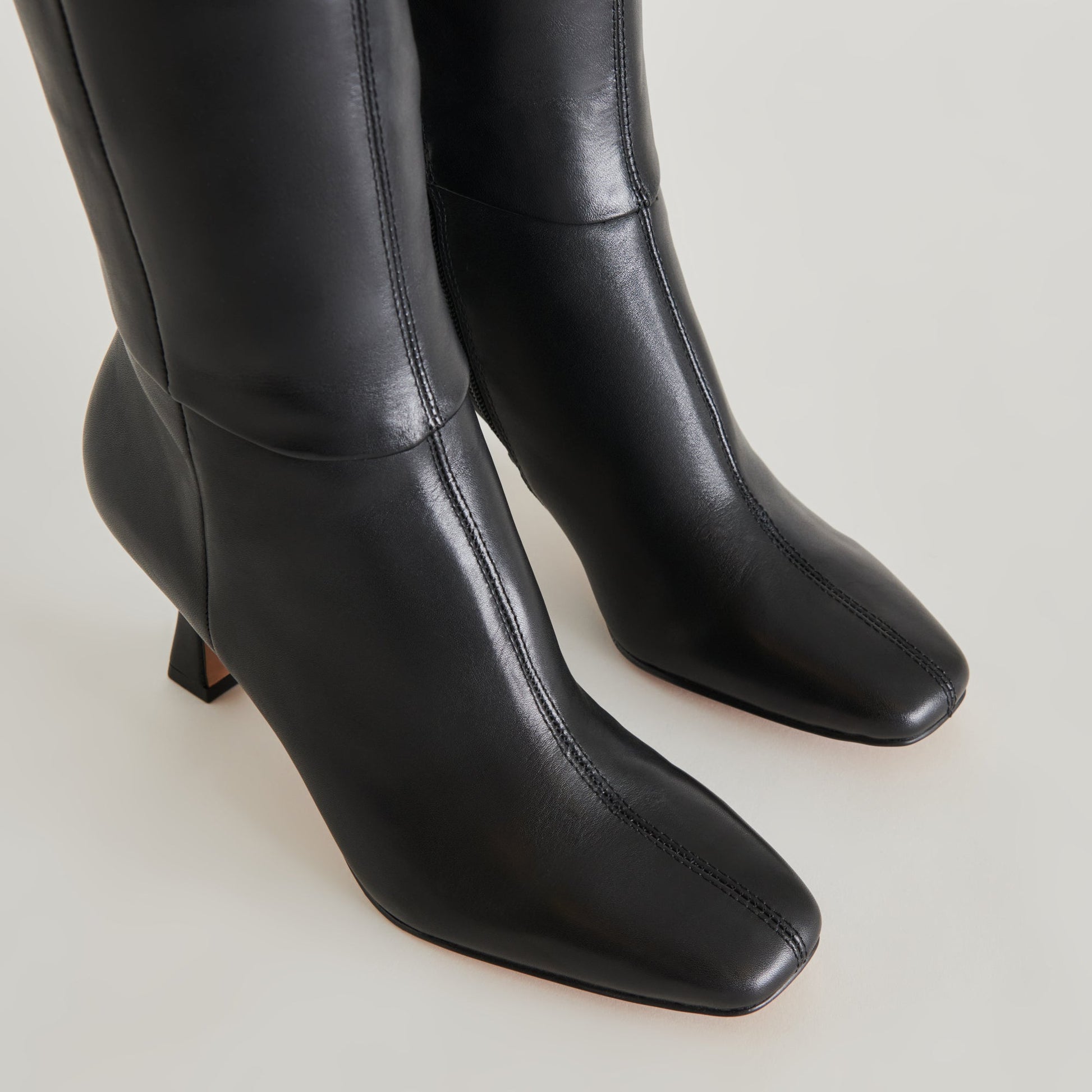 Gyra Black Leather Boots
