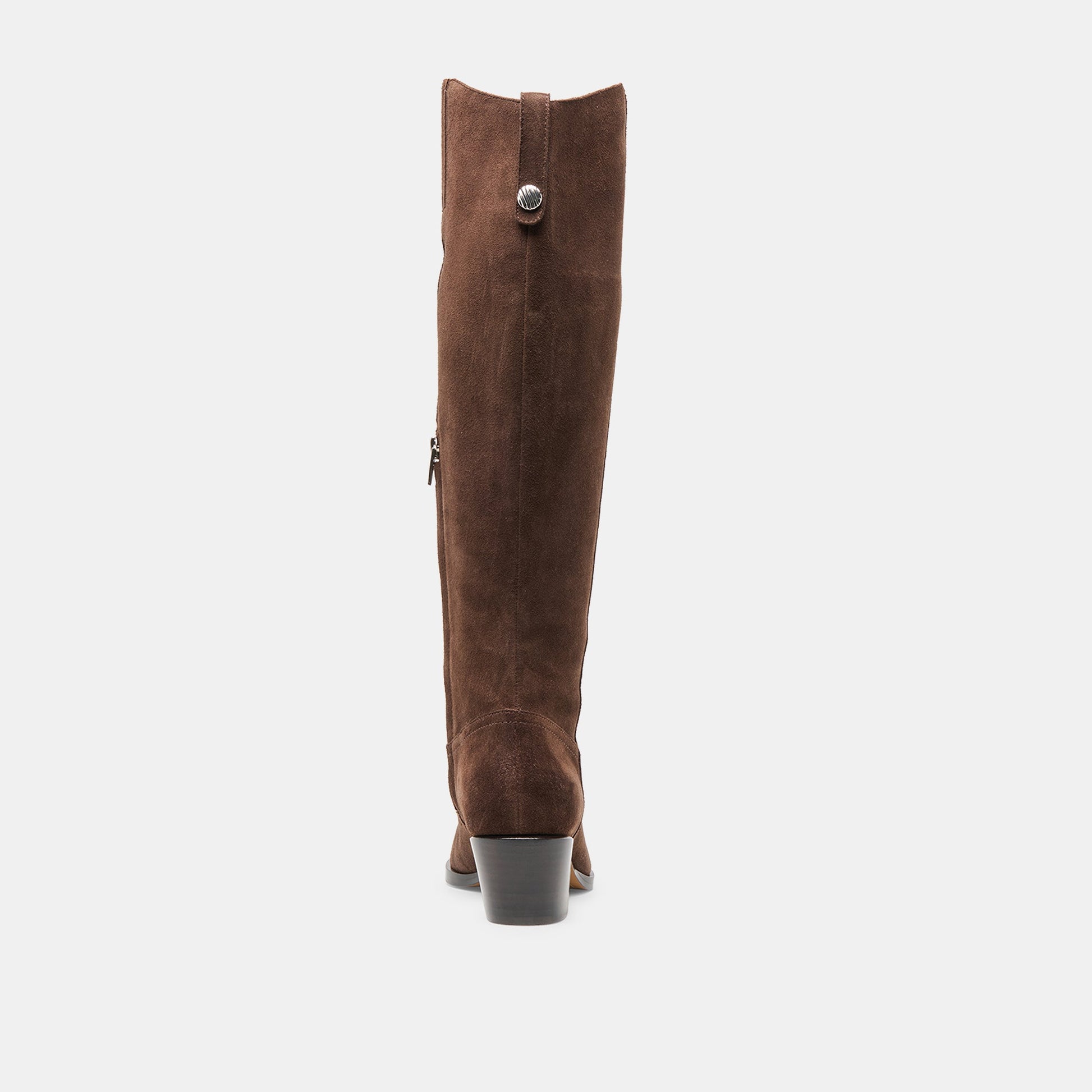Virona H2O Waterproof Dk Brown Suede Wide Calf Boots