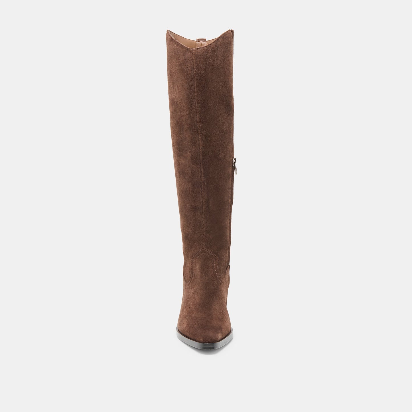 Virona H2O Waterproof Dk Brown Suede Wide Calf Boots