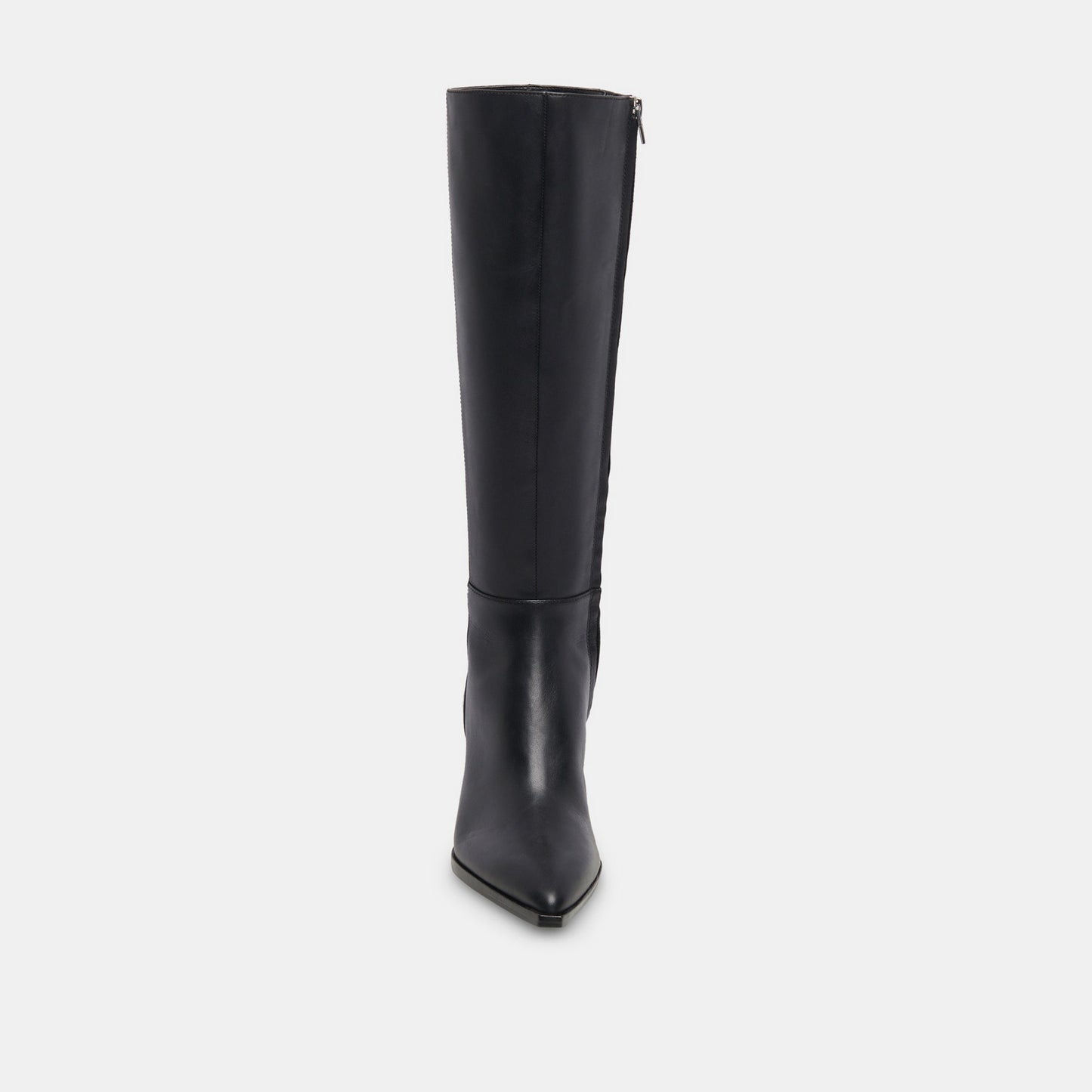 Auggie Wide Calf Boots | Black Leather Boots by Dolce Vita