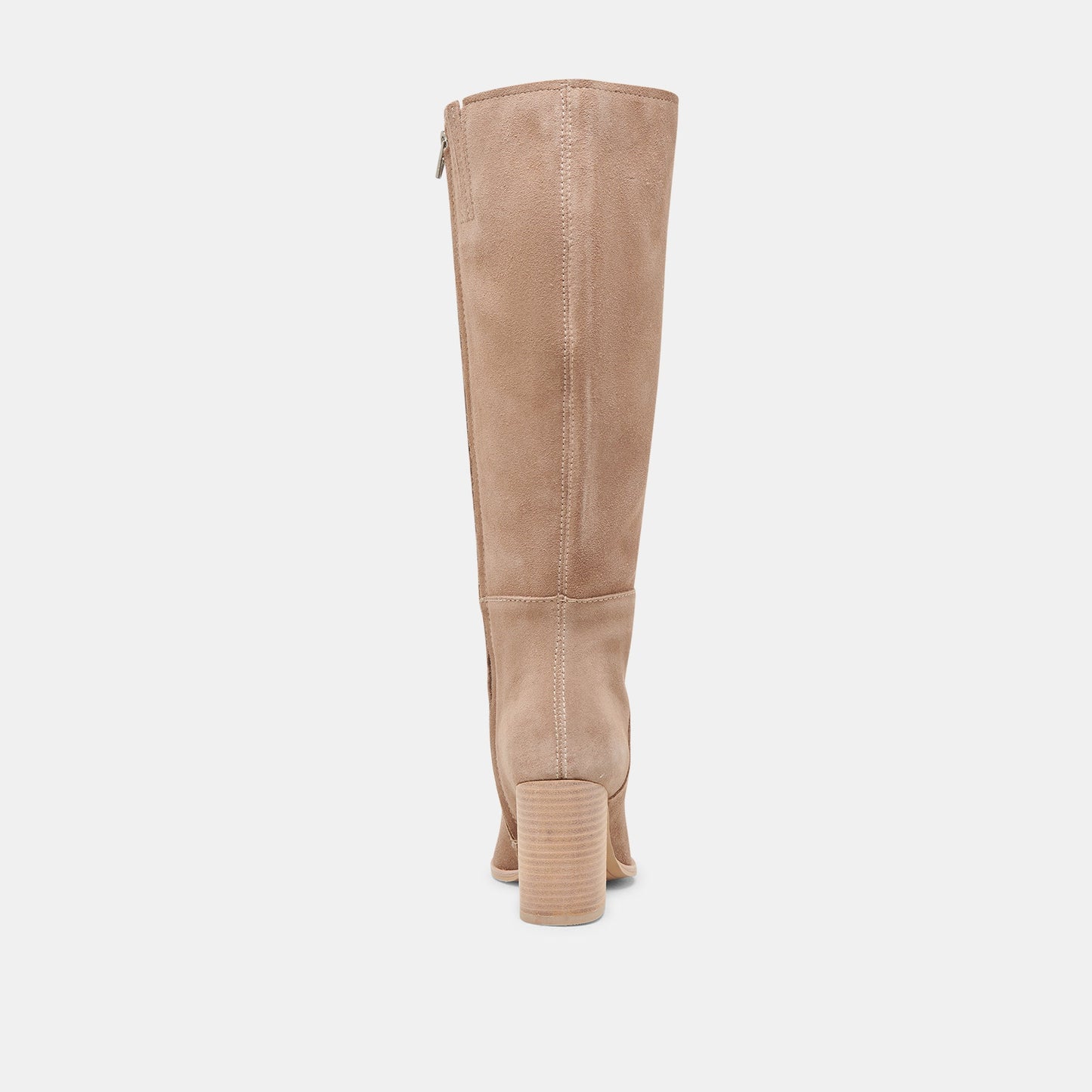 FYNN Wide Calf Boots Truffle Suede | Truffle Suede Knee-High Boots
 – Dolce Vita