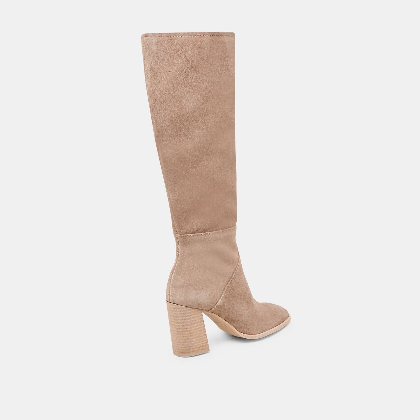 FYNN Wide Calf Boots Truffle Suede | Truffle Suede Knee-High Boots
 – Dolce Vita