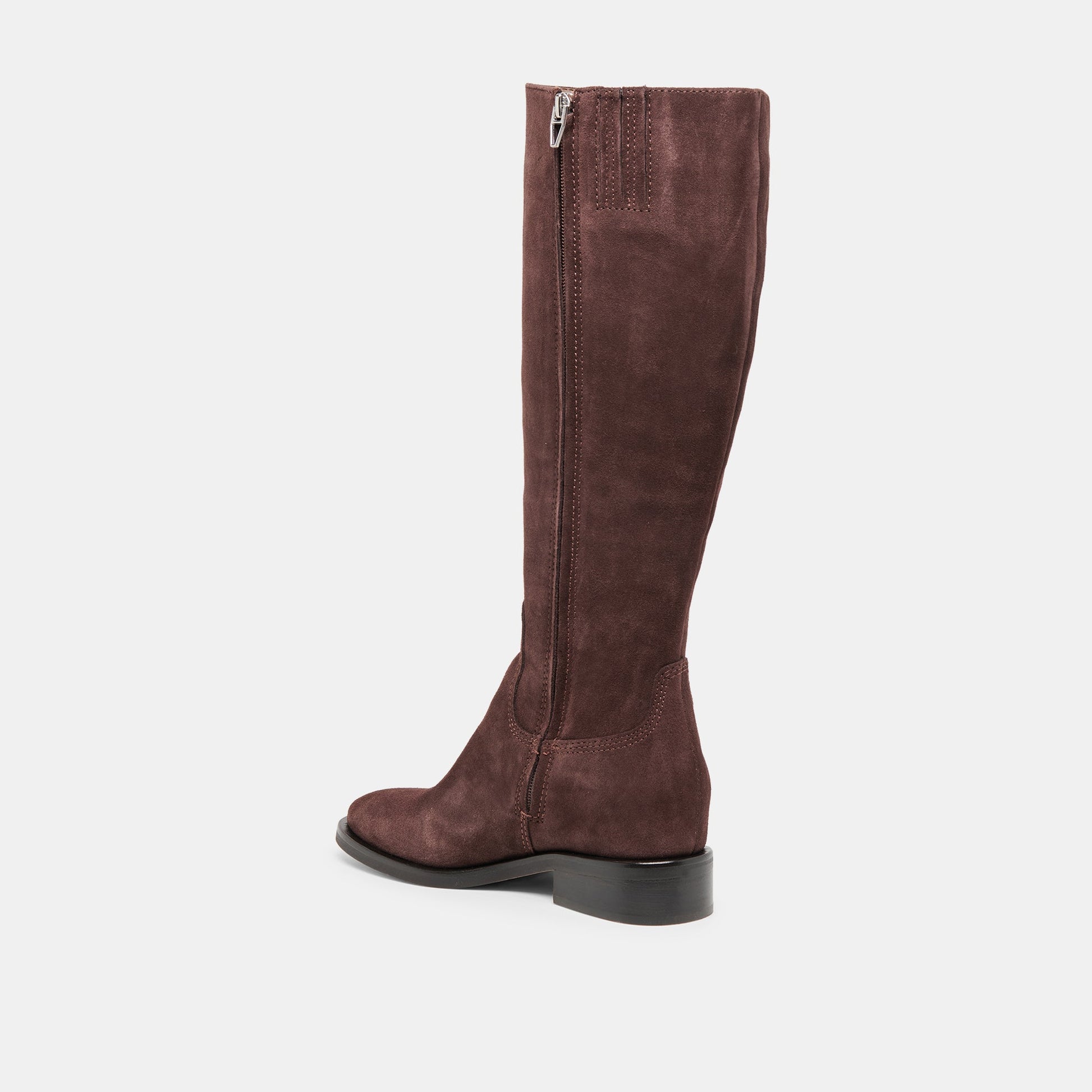 Kilian H2O Waterproof Mahogany Suede Wide Calf Boots