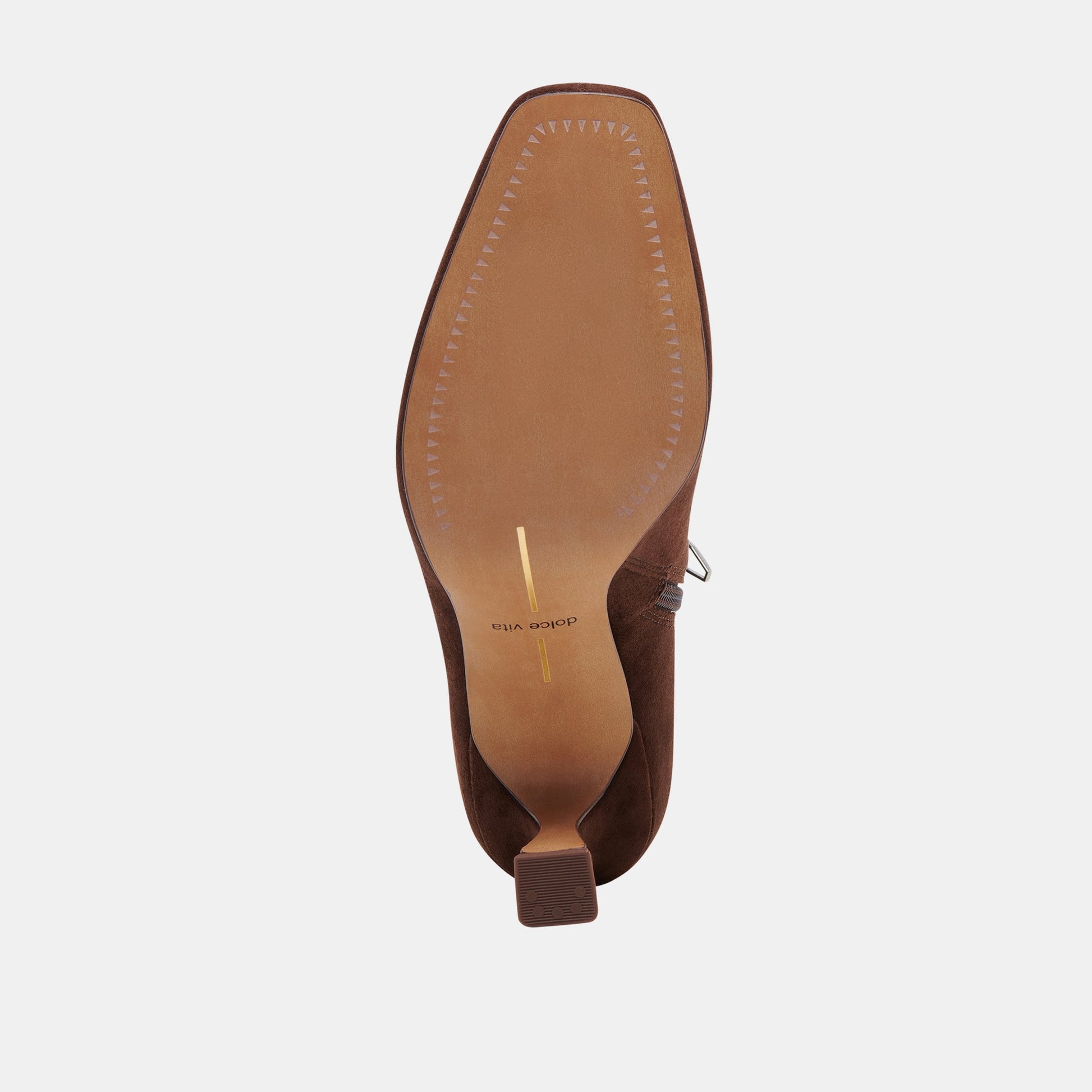 GLAMOR WIDE CALF BOOTS DK BROWN STELLA SUEDE
 – Dolce Vita
