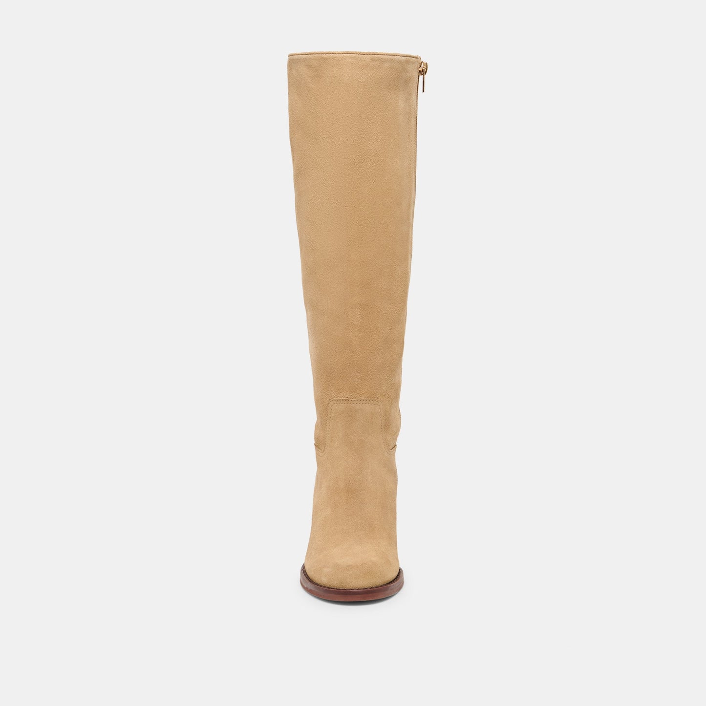 Lucyle Wide Calf Dk Taupe Suede Boots