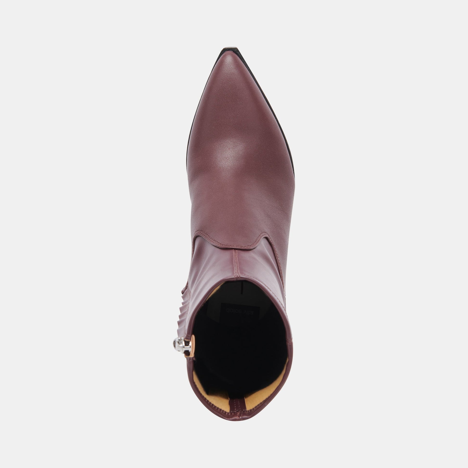 ARYA WIDE CALF BOOTS WINE LEATHER
 – Dolce Vita